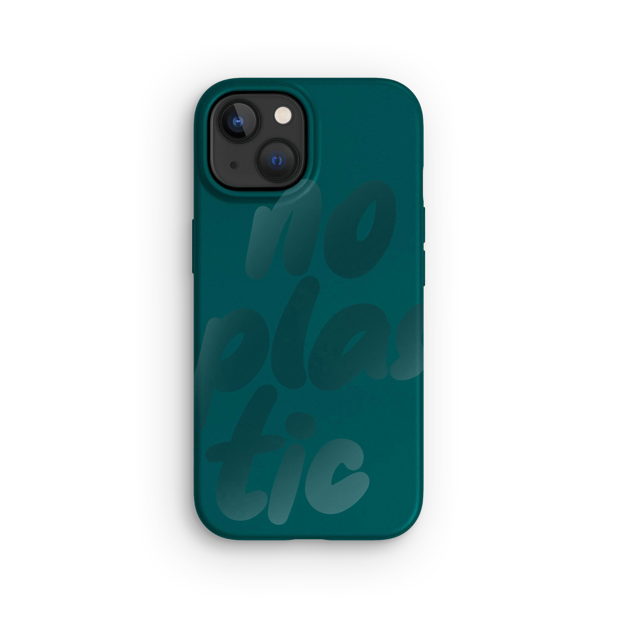 Cover per iPhone 15, No Plastic Tropical Green