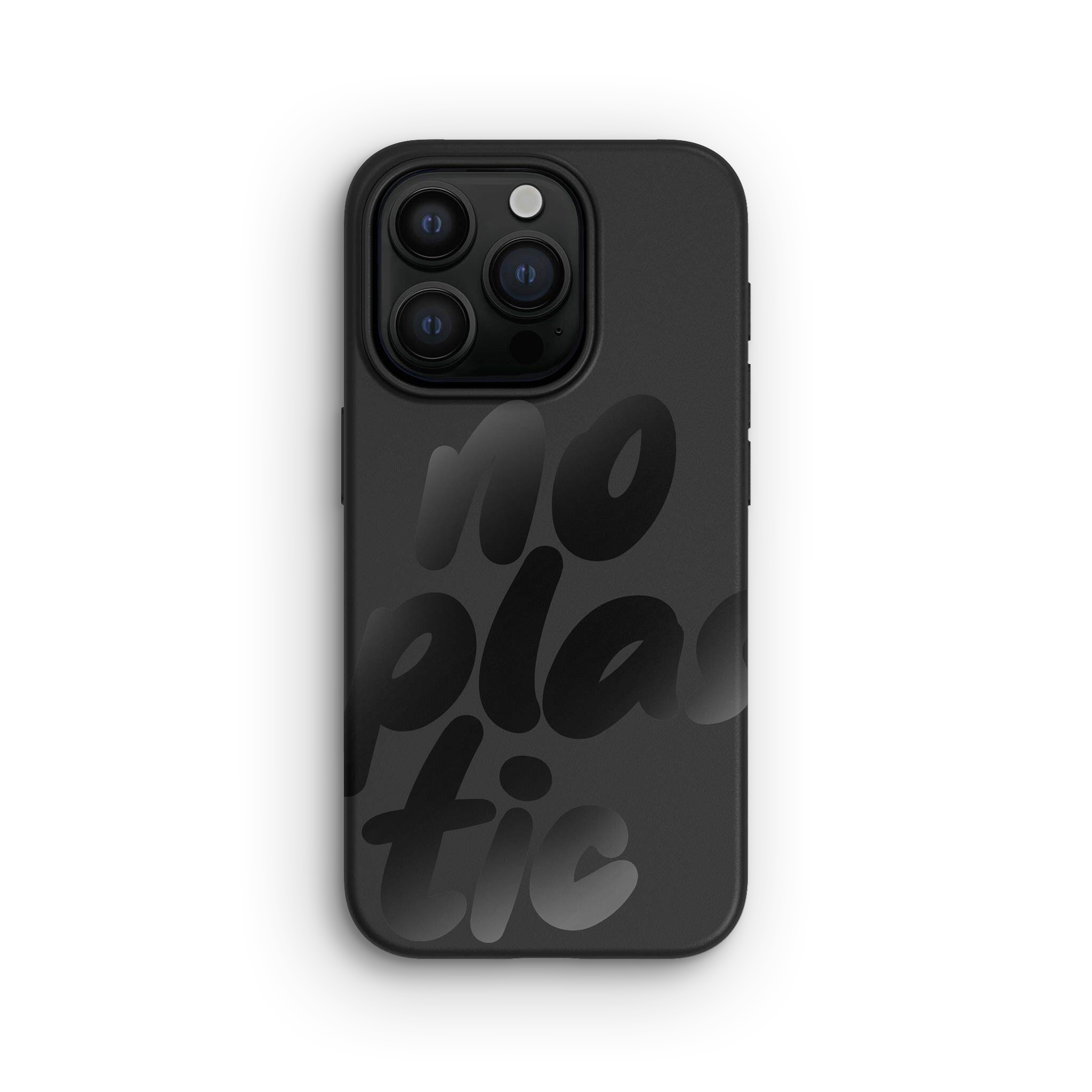 Cover per iPhone 15 Pro, No Plastic Black