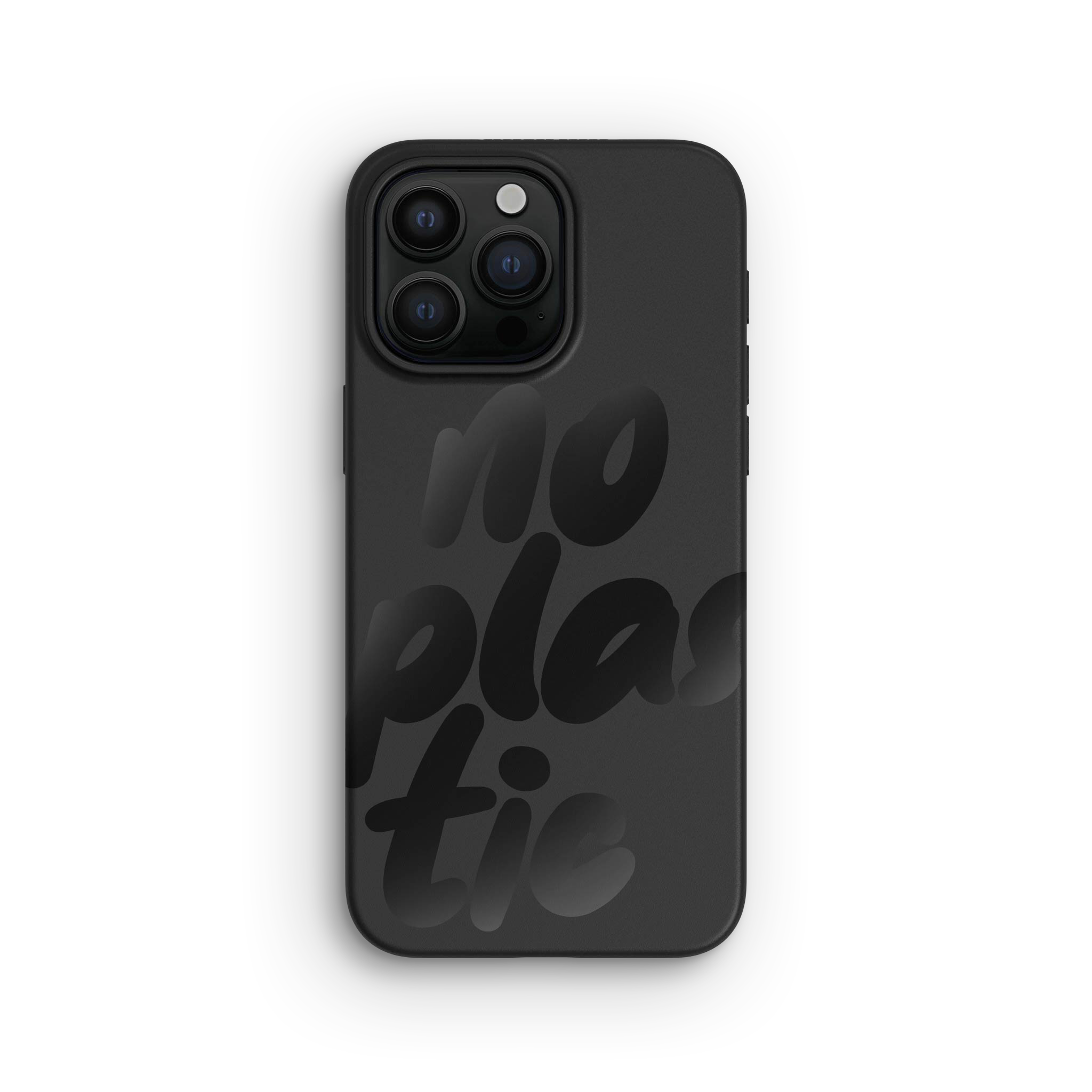 Cover per iPhone 15 Pro Max, No Plastic Black