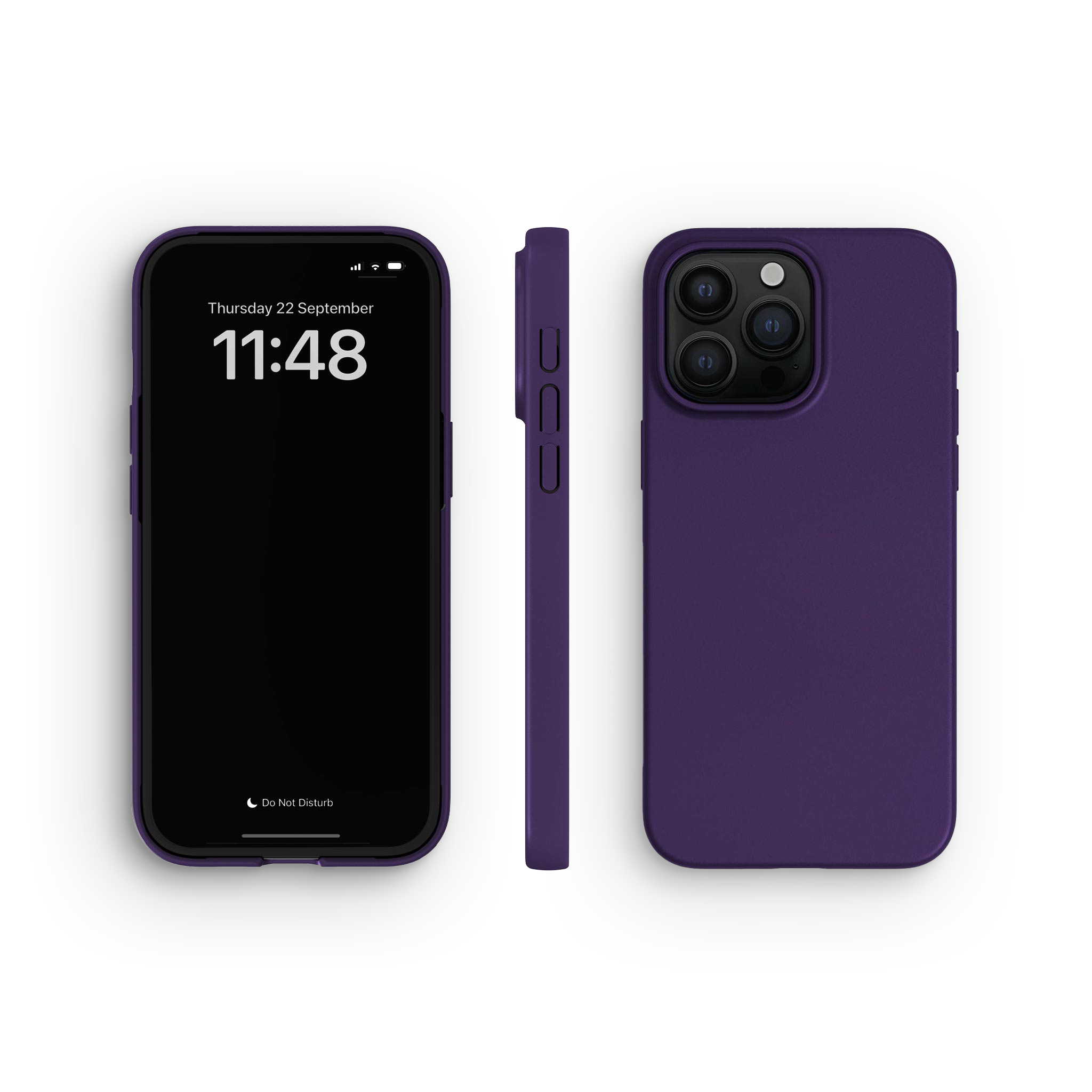 Cover per iPhone 15 Pro Max, Blackberry Purple