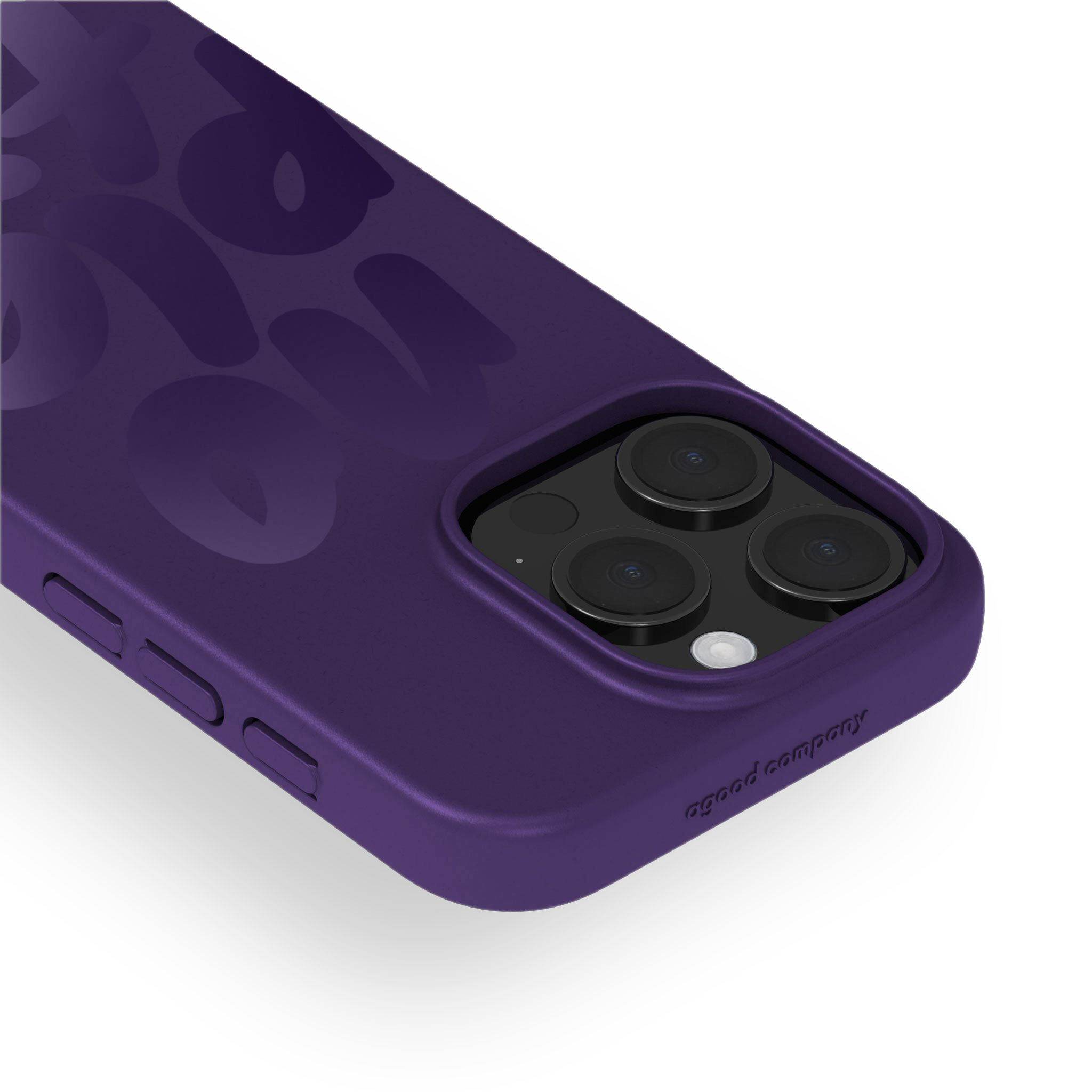 Cover per iPhone 15 Pro Max, No Plastic Blackberry Purple