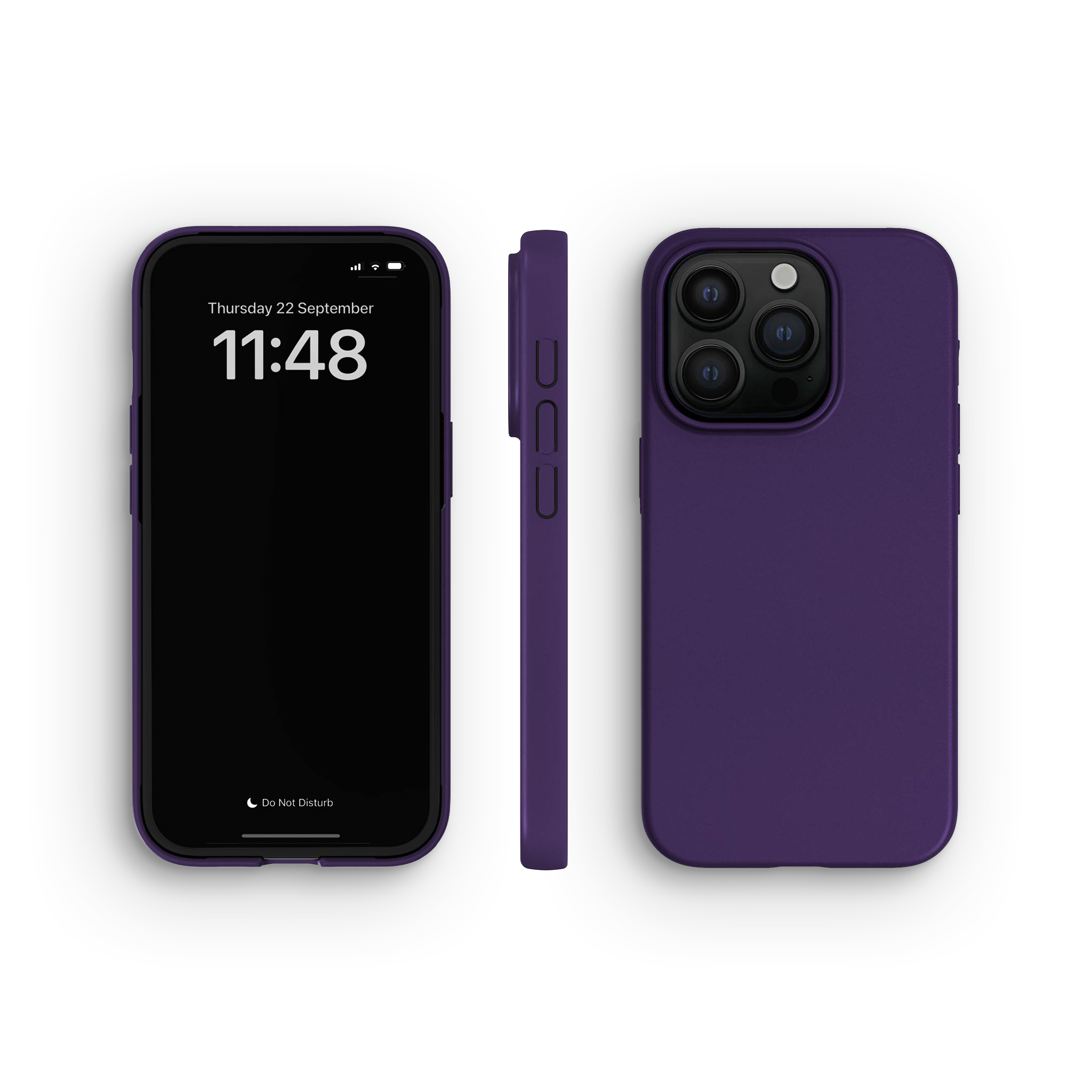 Cover per iPhone 15 Pro, Blackberry Purple