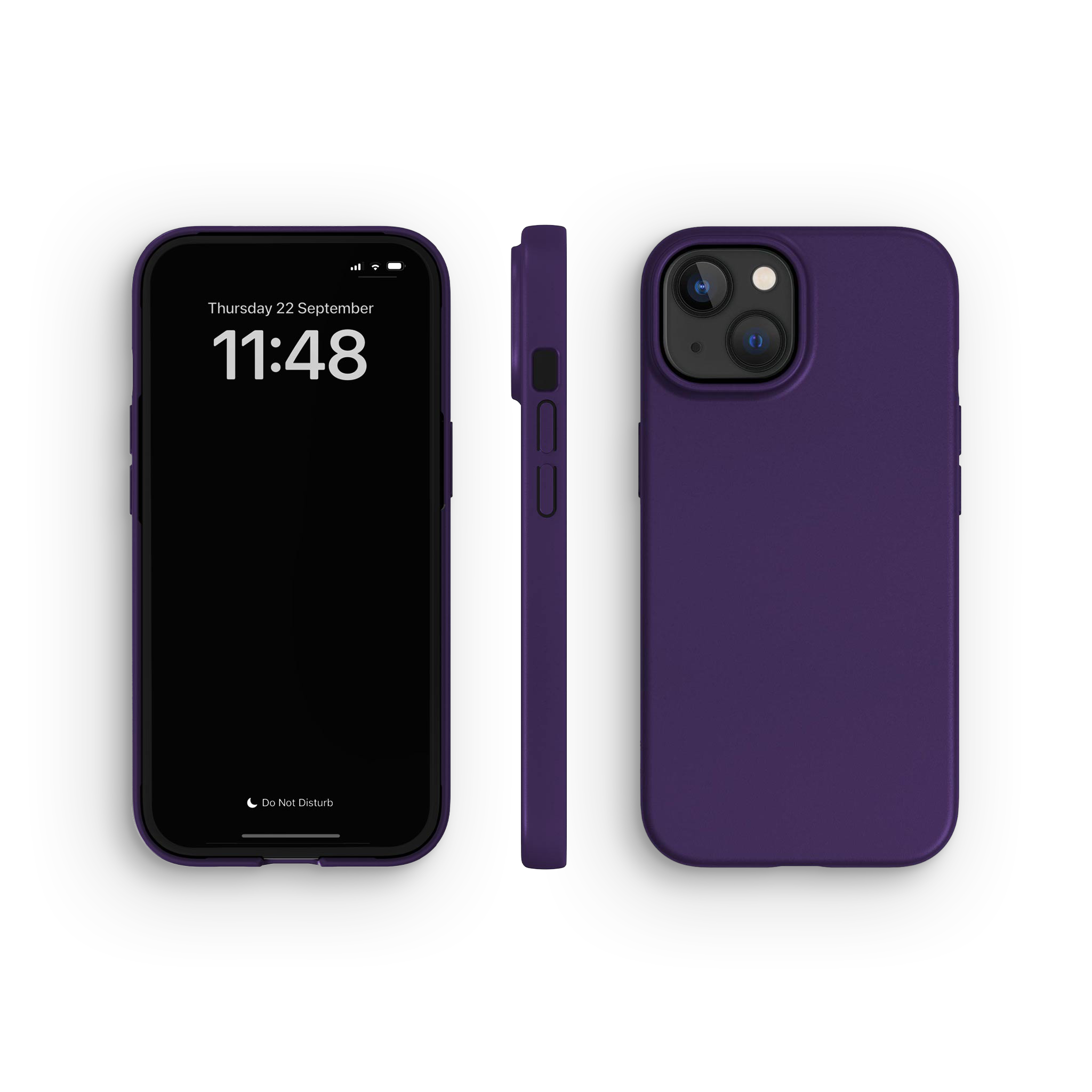 Cover per iPhone 15, Blackberry Purple