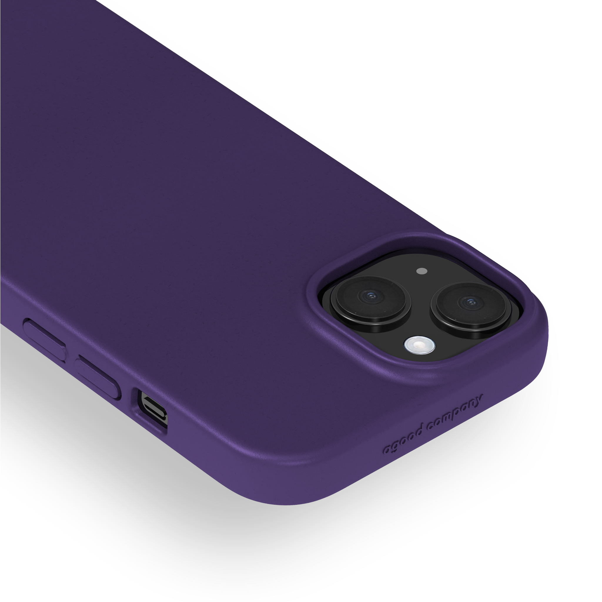 Cover per iPhone 15, Blackberry Purple