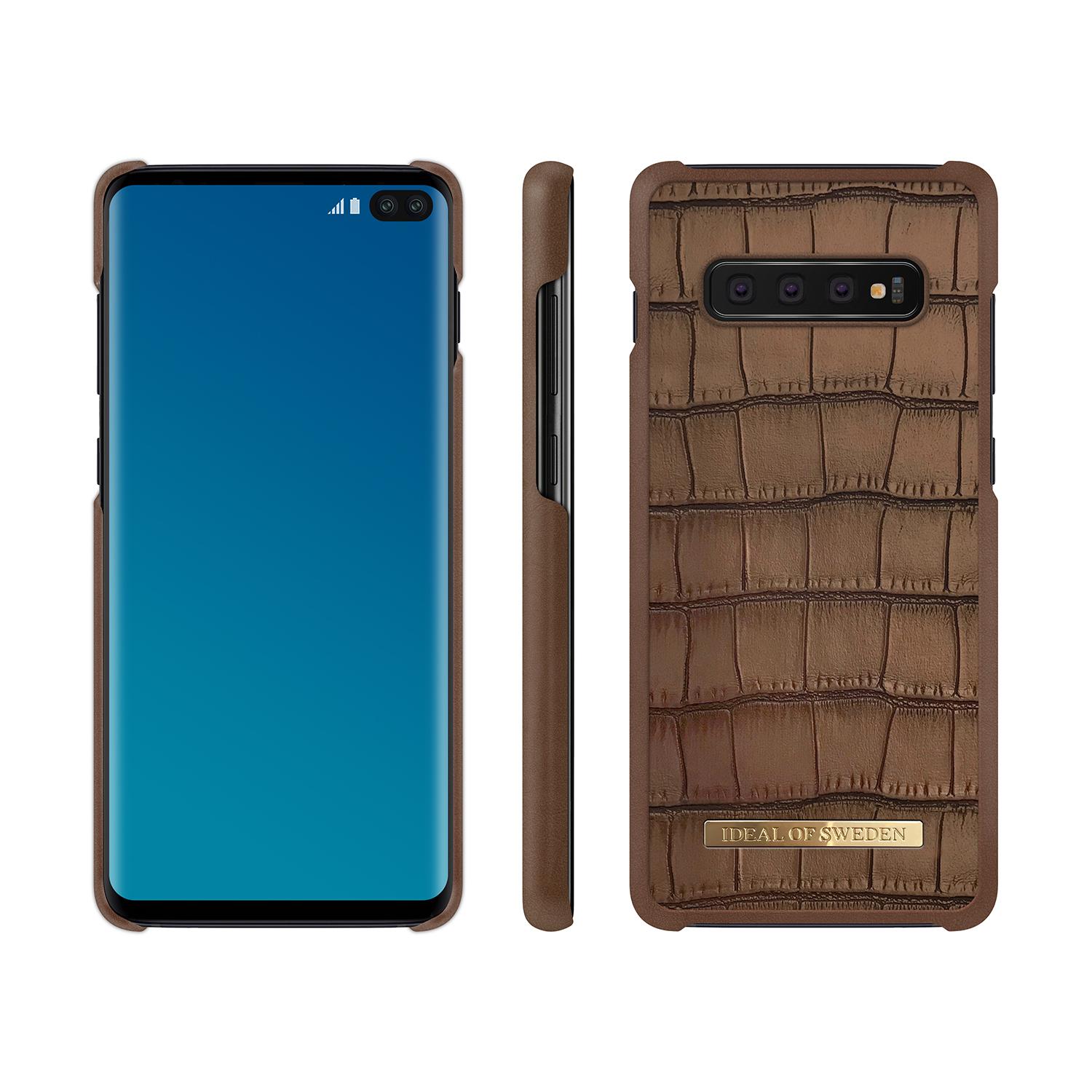 Cover Capri Samsung Galaxy S10 Plus Brown