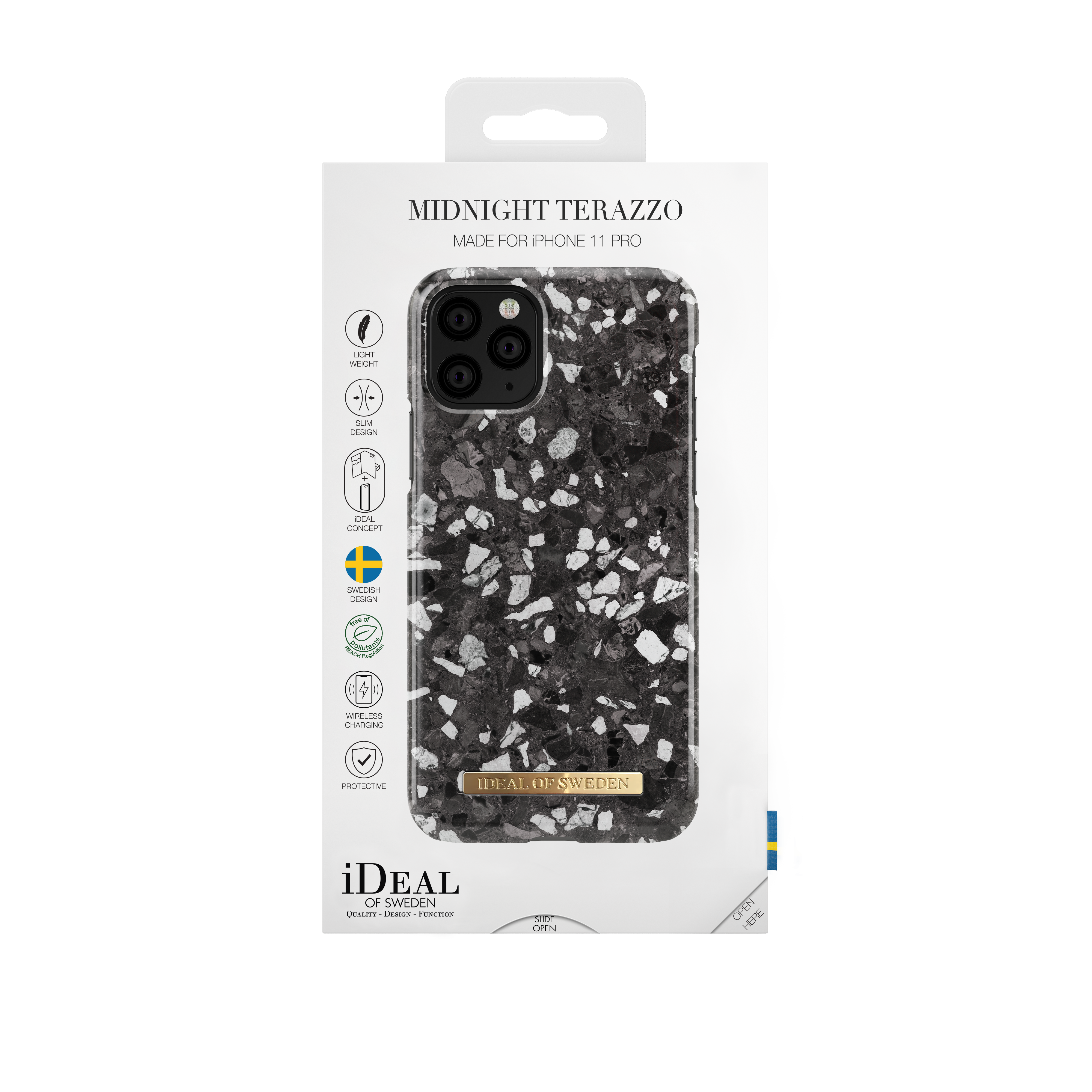 Cover Fashion Case iPhone 11 Pro Midnight Terazzo