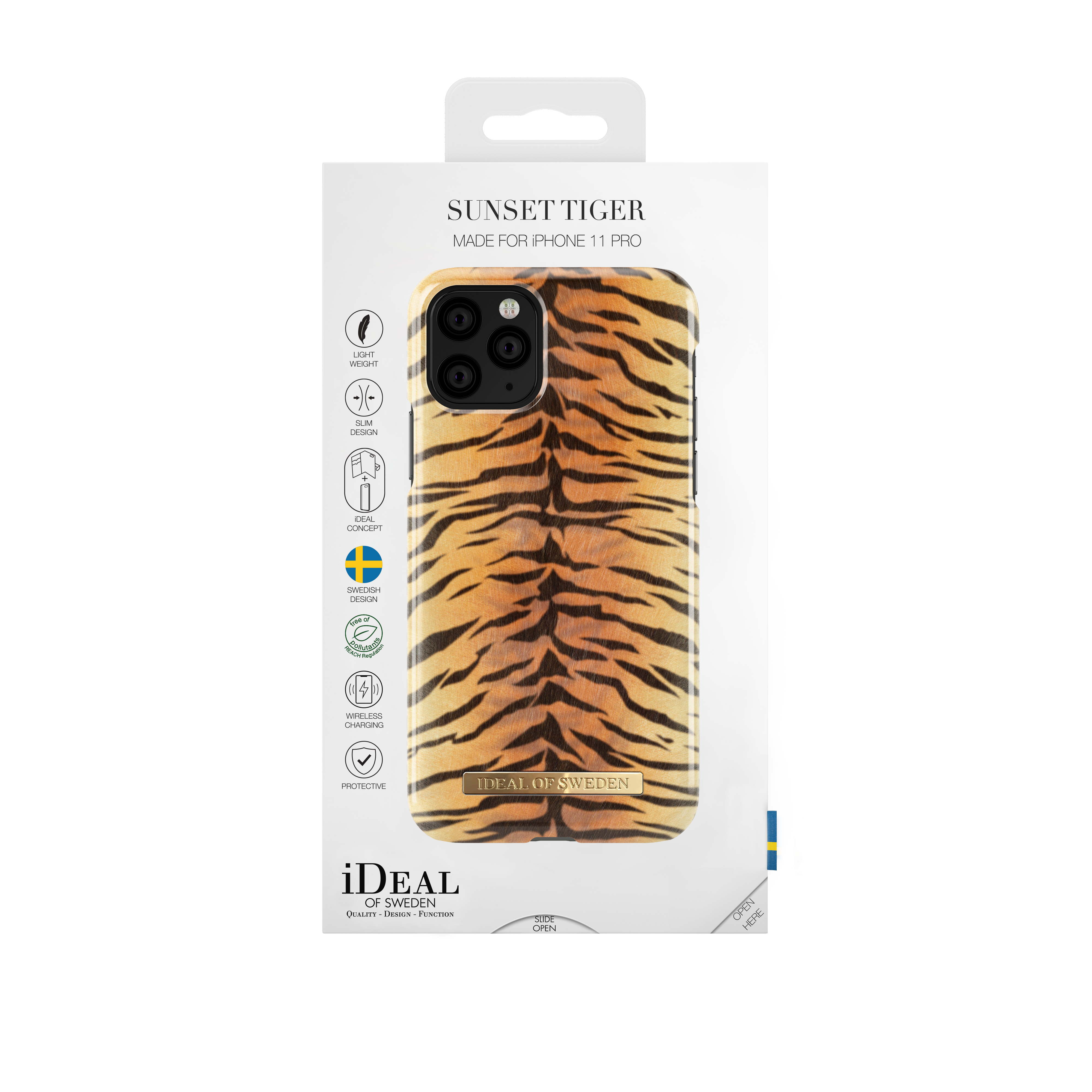 Cover Fashion Case iPhone 11 Pro Sunset Tiger