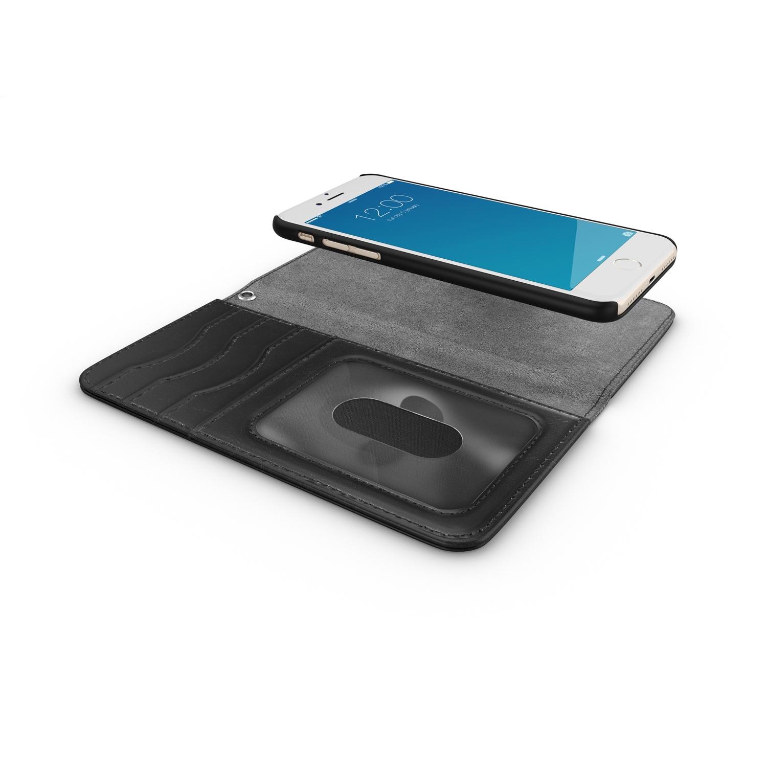 Cover portafoglio Magnet Wallet+ iPhone SE (2020) Black