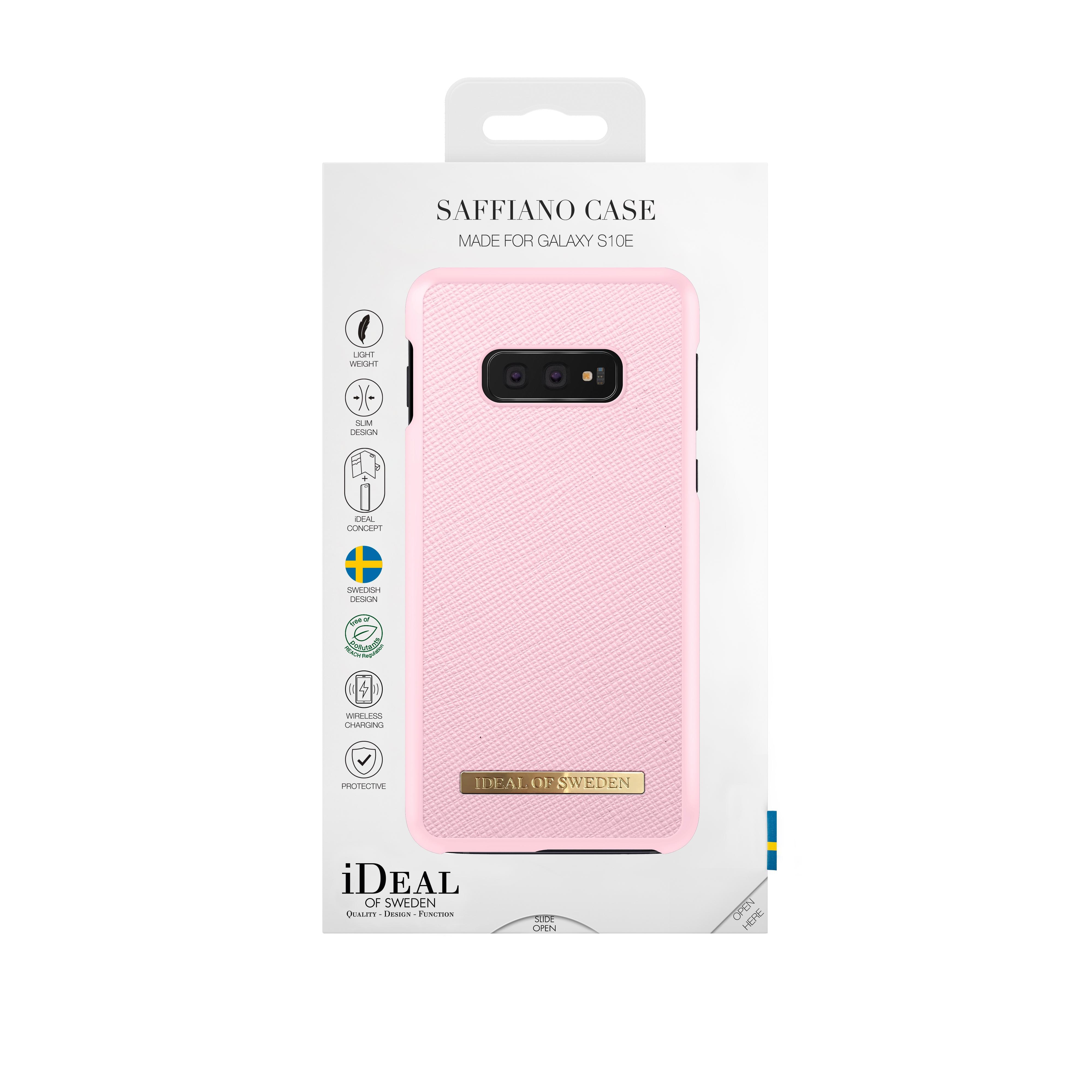 Cover Saffiano Samsung Galaxy S10e Pink
