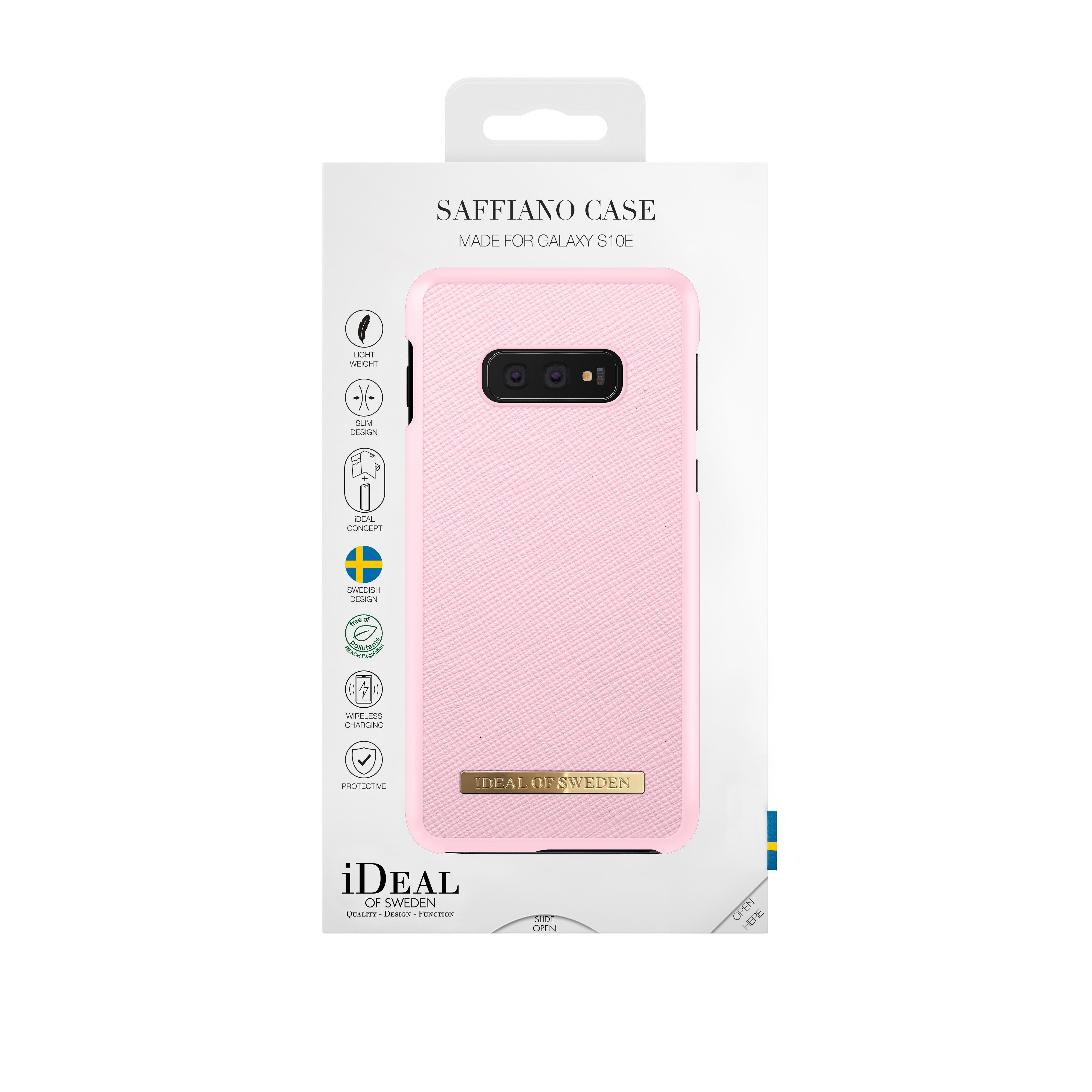 Cover Saffiano Samsung Galaxy S10e Pink