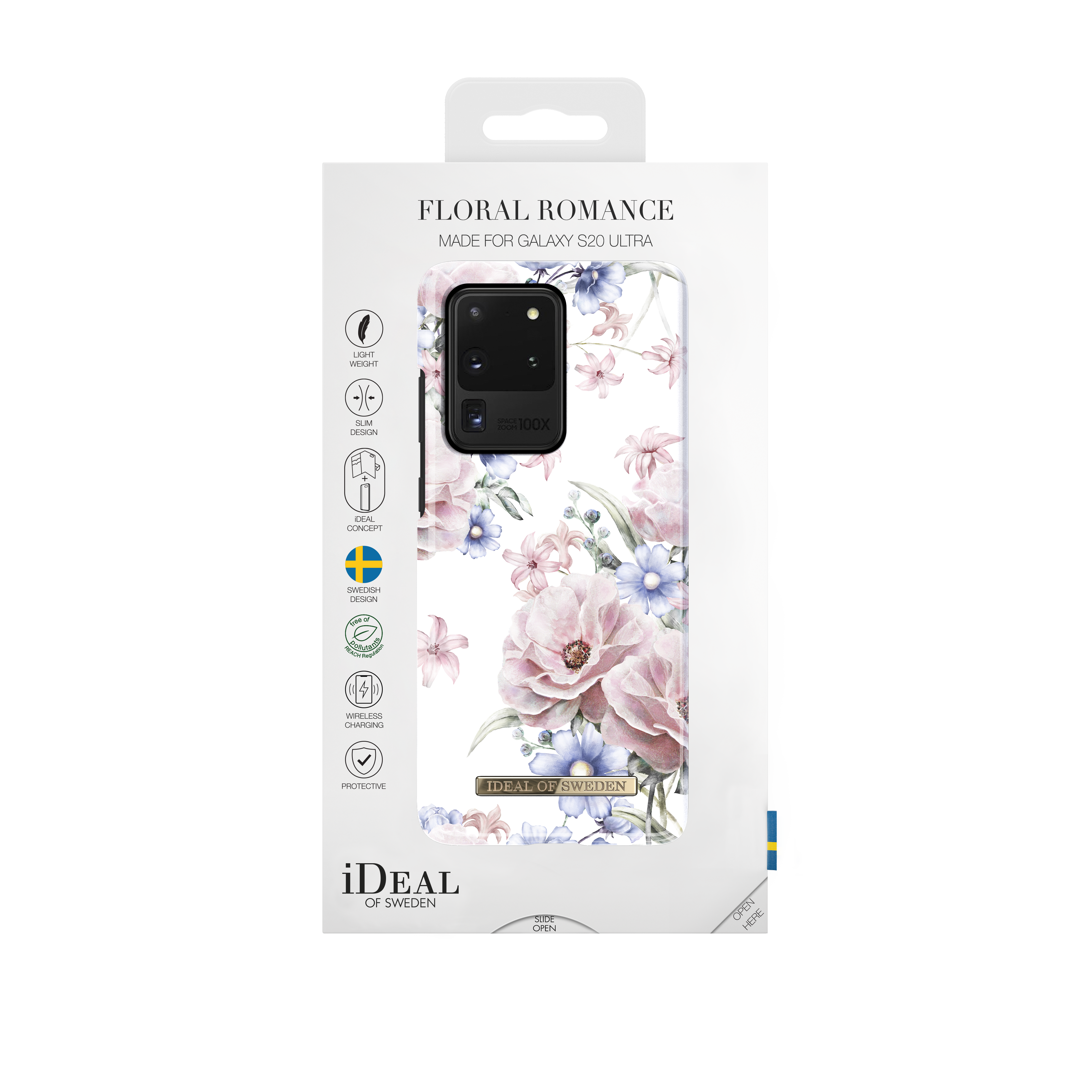 Cover Fashion Case Samsung Galaxy S20 Ultra Floral Romance