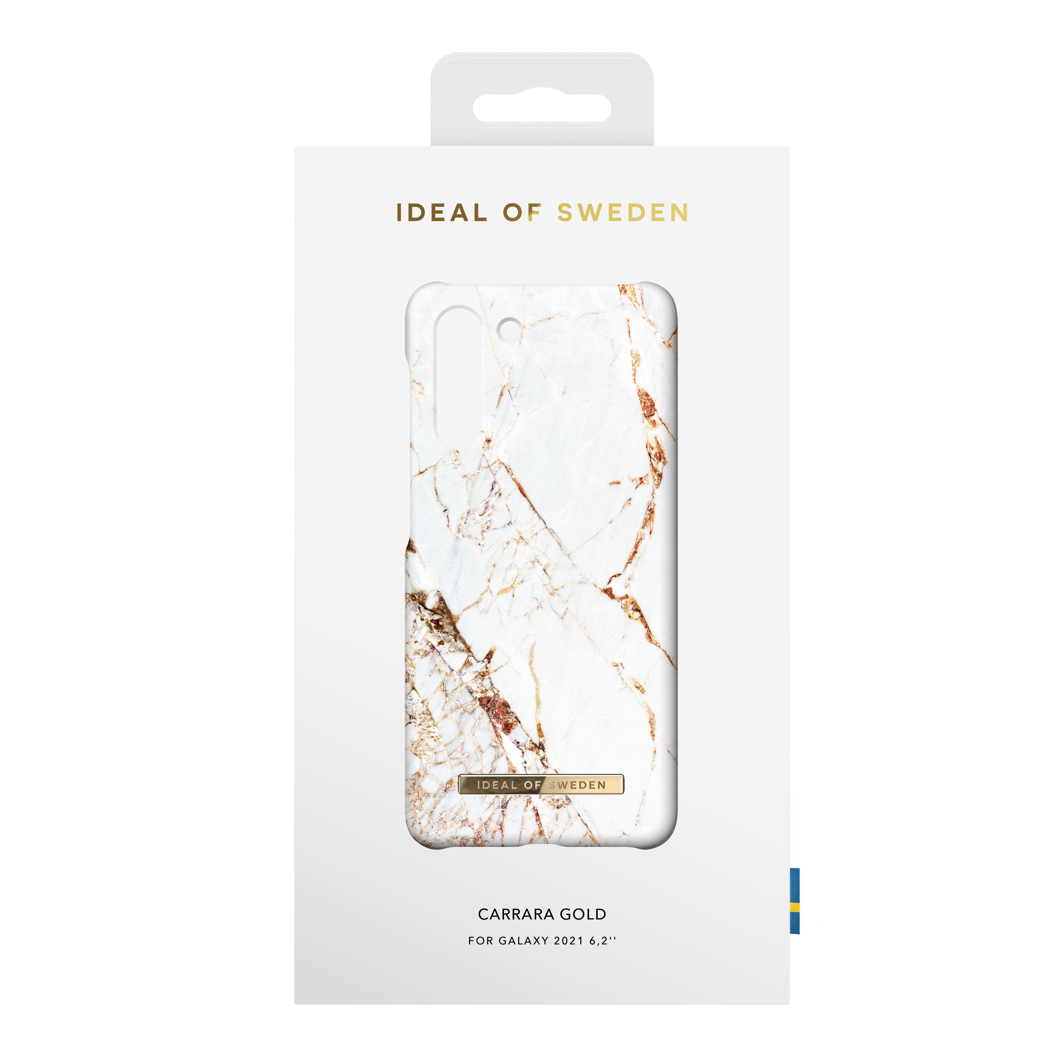 Cover Fashion Case Samsung Galaxy S21 Carrara Gold