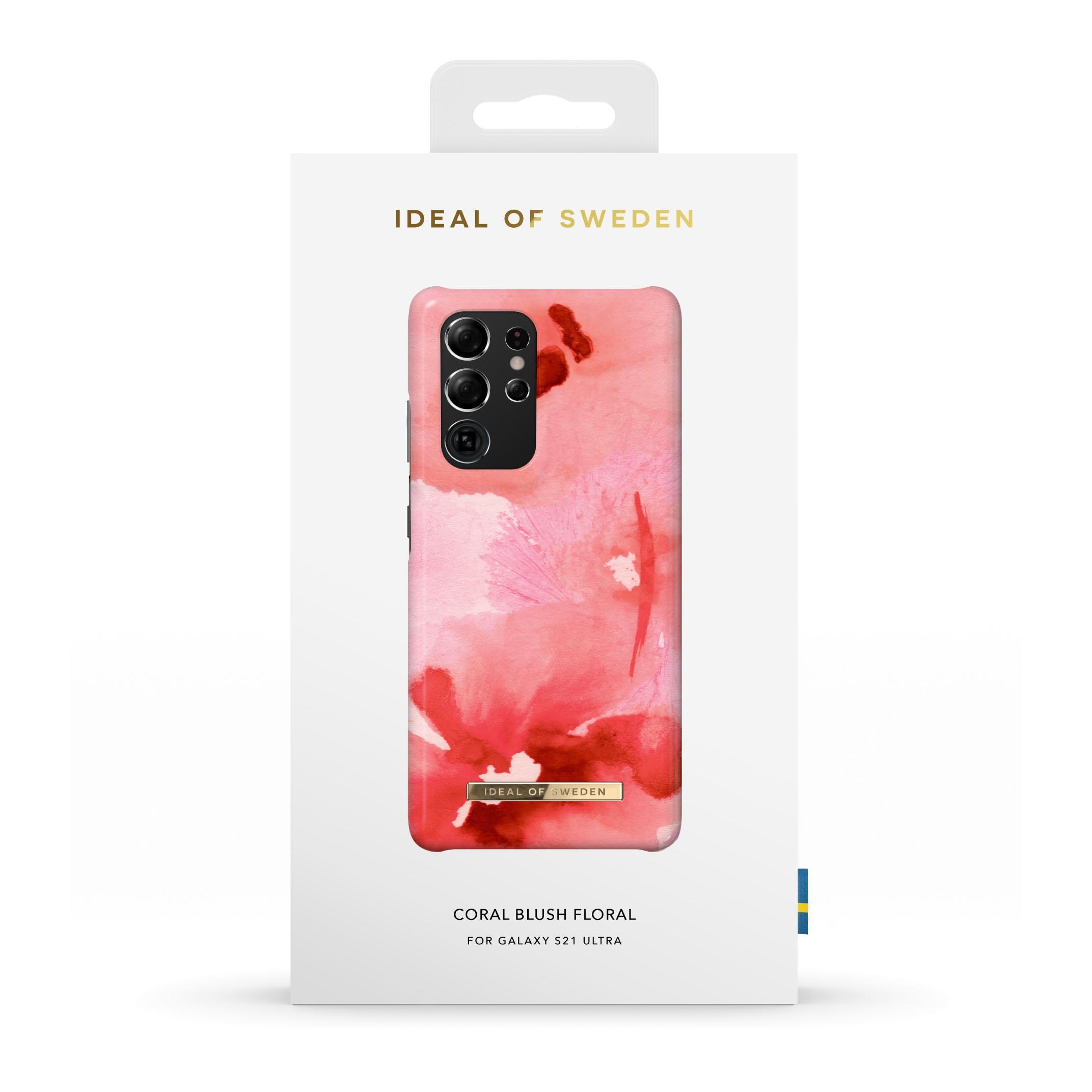 Cover Fashion Case Samsung Galaxy S21 Ultra Floral Romance