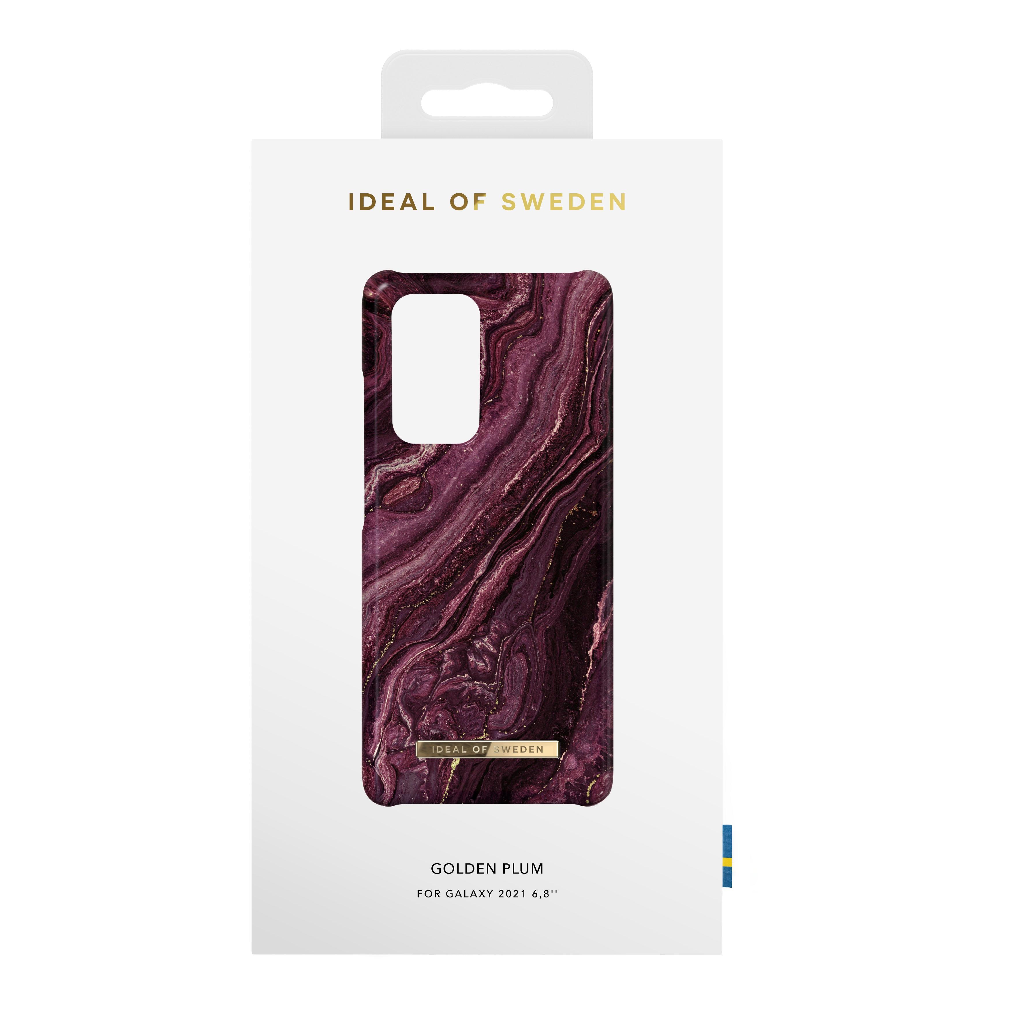 Cover Fashion Case Samsung Galaxy S21 Ultra Golden Plum