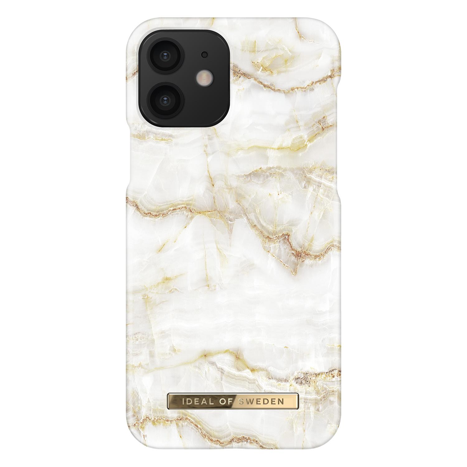 Cover Fashion Case iPhone 12/12 Pro Golden Pearl Marble