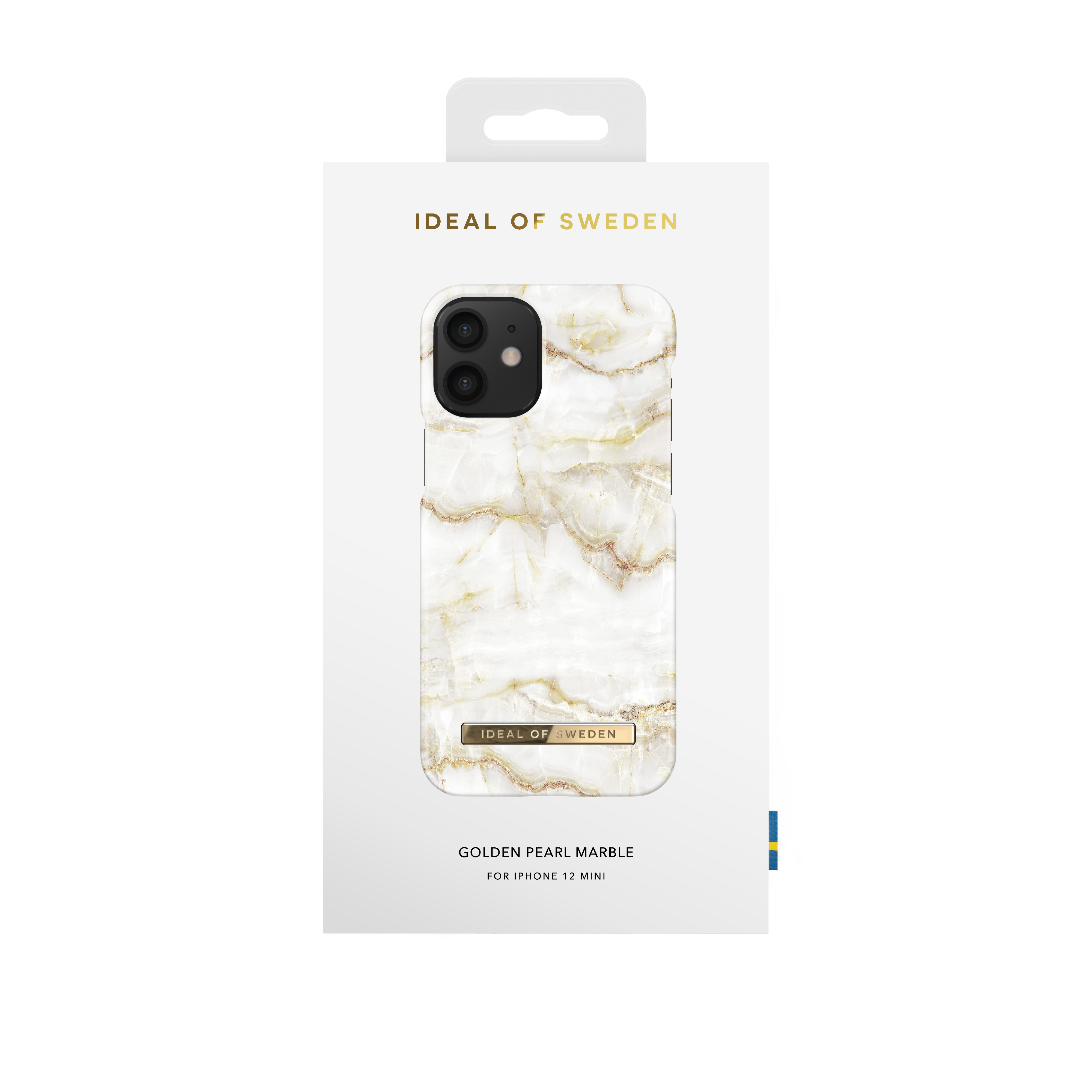 Cover Fashion Case iPhone 12 Mini Golden Pearl Marble