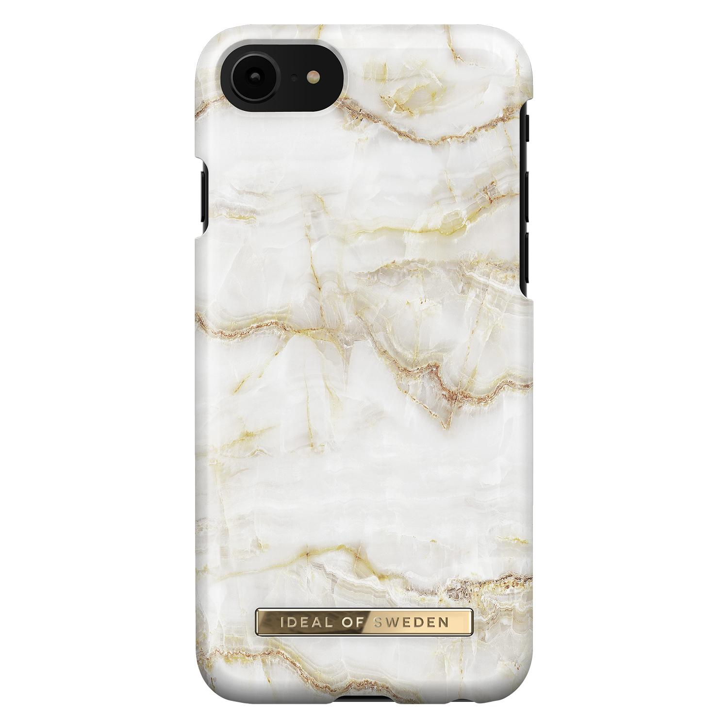 Cover Fashion Case iPhone 7/8/SE Golden Pearl Marble