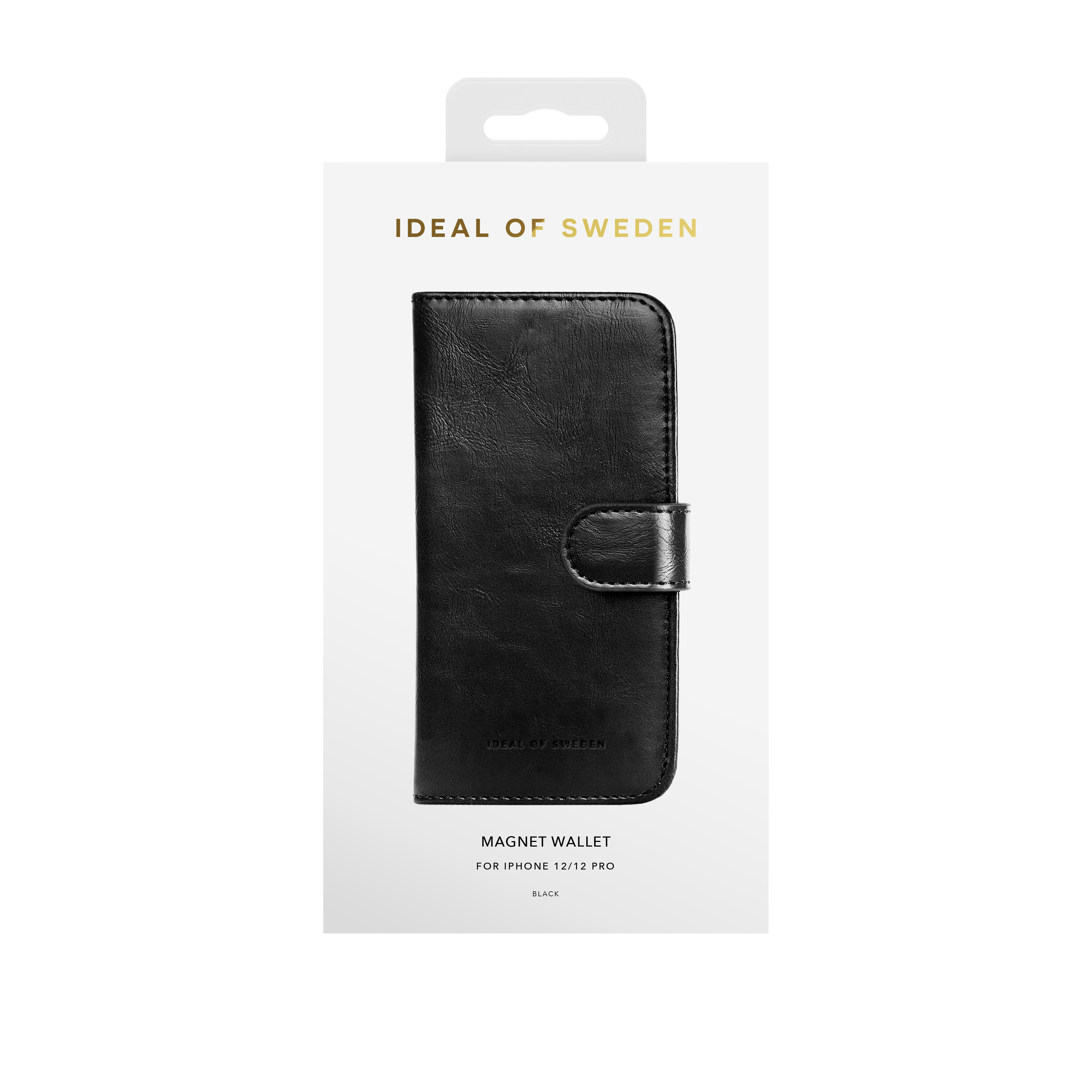 Cover portafoglio Magnet Wallet+ iPhone 12/12 Pro Black