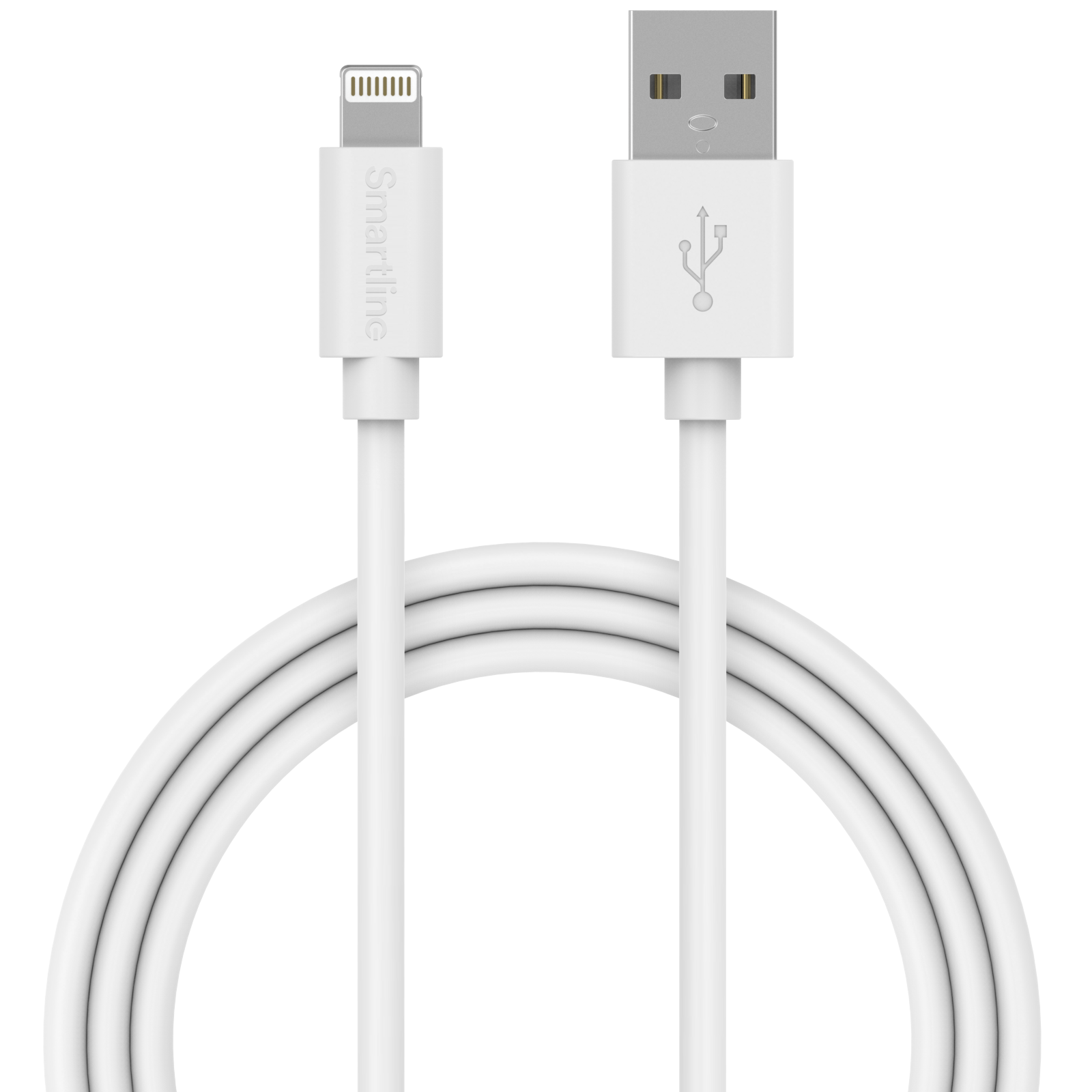 Cavo da USB-A a Lightning 3 metri Bianco