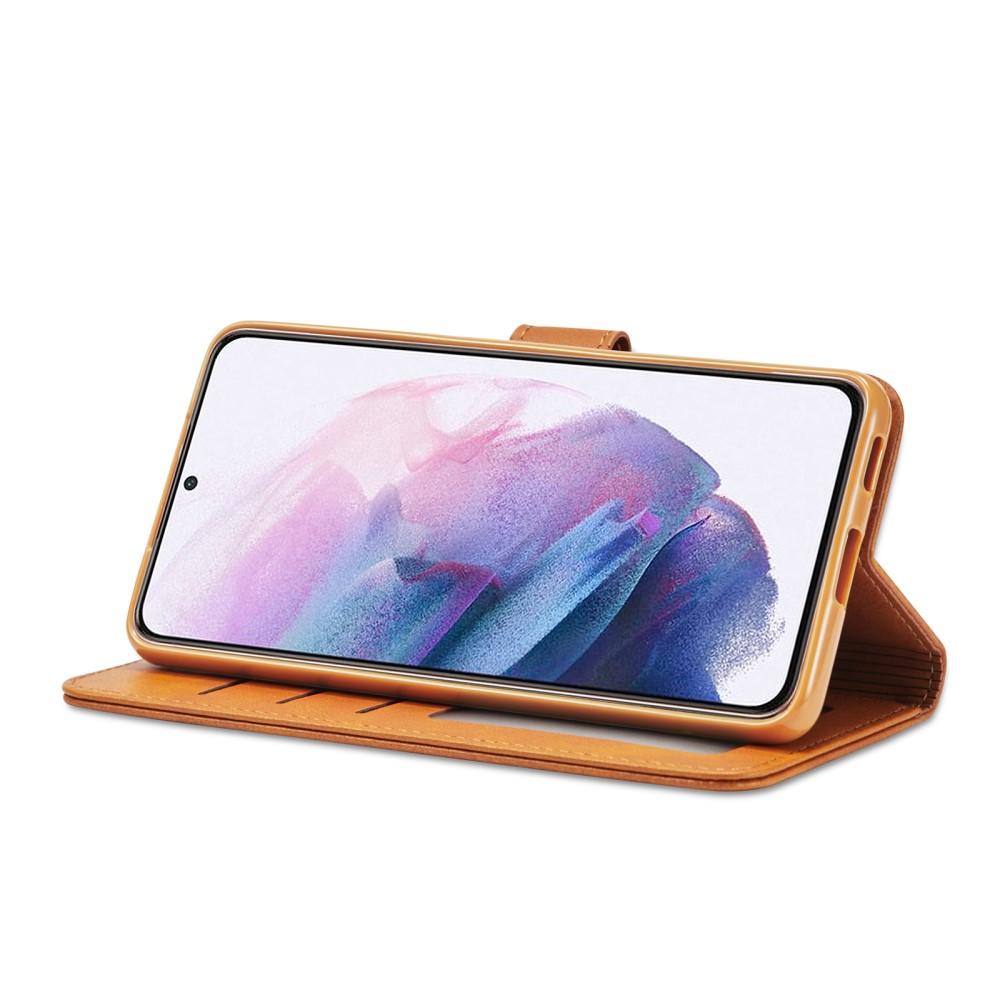 Custodie a portafoglio Samsung Galaxy S21 Cognac