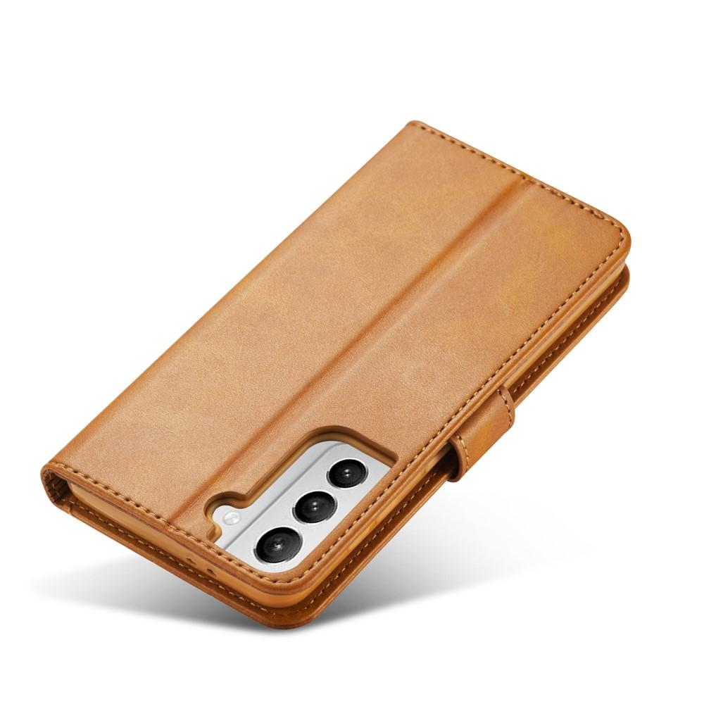 Custodie a portafoglio Samsung Galaxy S21 Cognac