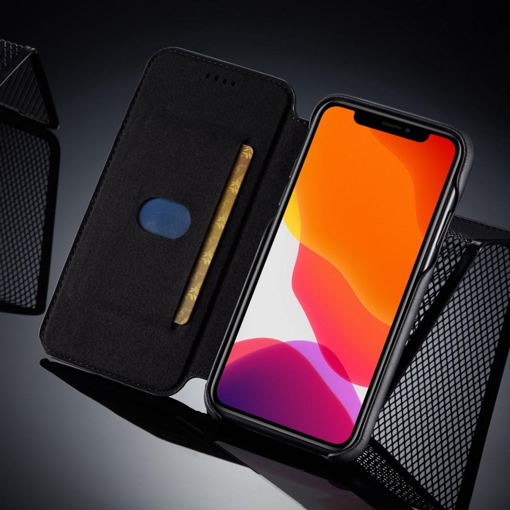 Custodie a portafoglio sottili iPhone 11 Nero