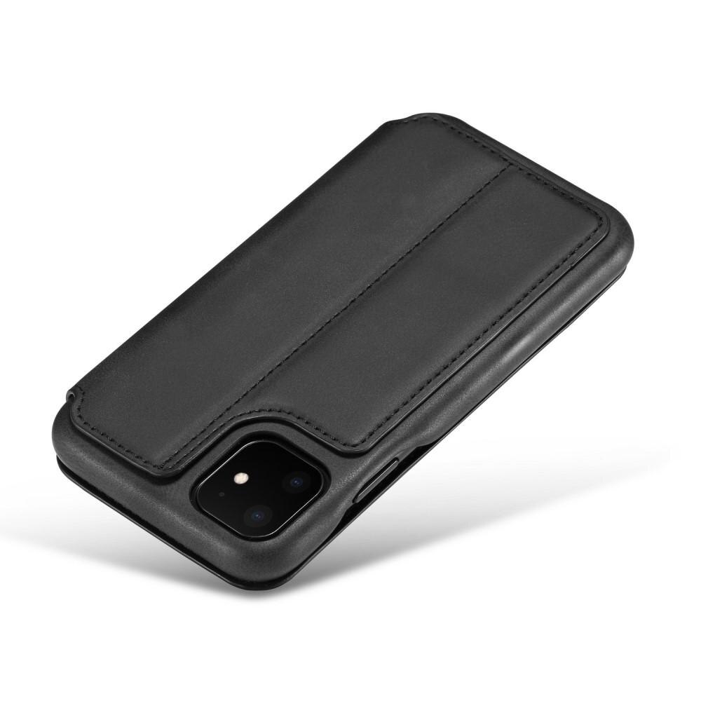 Custodie a portafoglio sottili iPhone 11 Nero