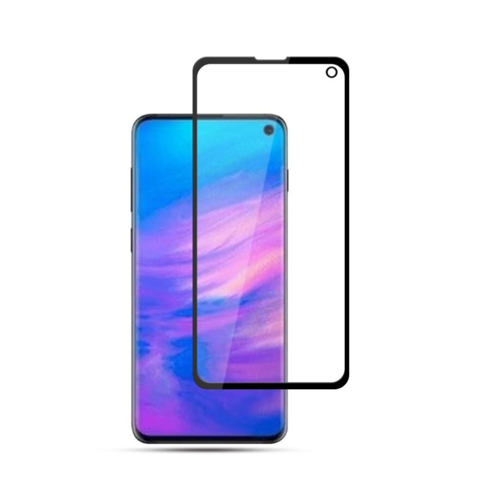 Vetro temperato a schermo intero Samsung Galaxy S10e Nero