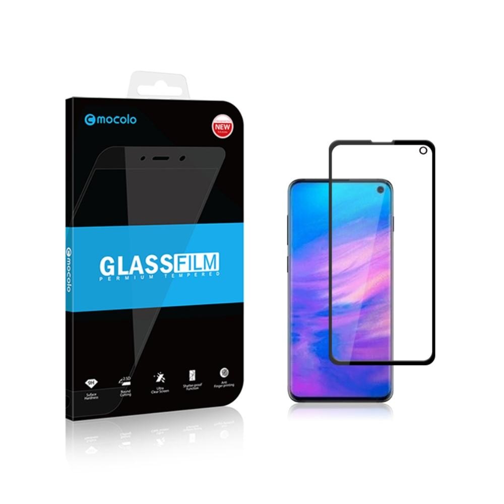 Vetro temperato a schermo intero Samsung Galaxy S10e Nero