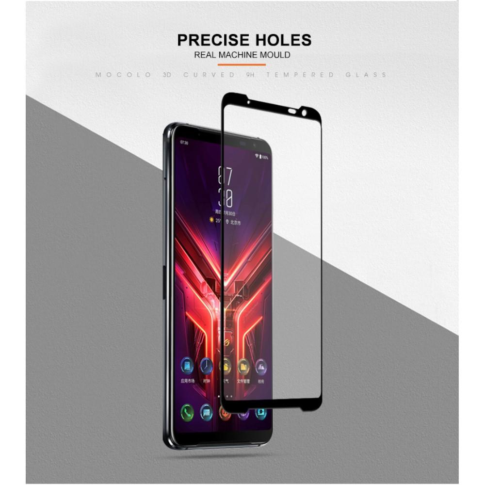 Vetro temperato a schermo intero Asus ROG Phone 3 Nero