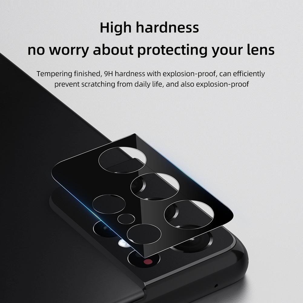 0.22mm InvisiFilm Protezione fotocamera (2 pezzi) Samsung Galaxy S21 Ultra Nero