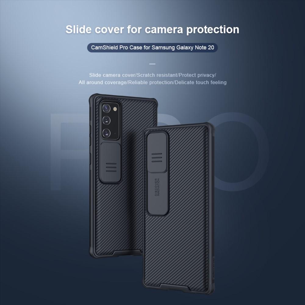 Cover CamShield Samsung Galaxy Note 20 Nero