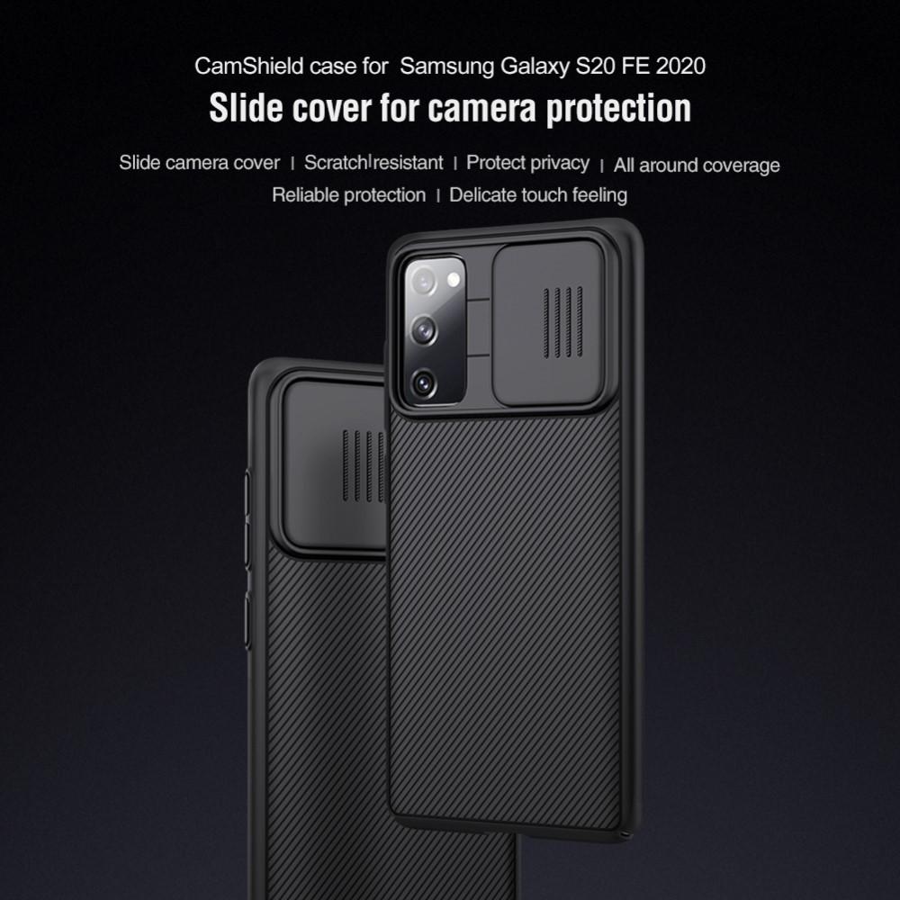 Cover CamShield Samsung Galaxy S20 FE Nero