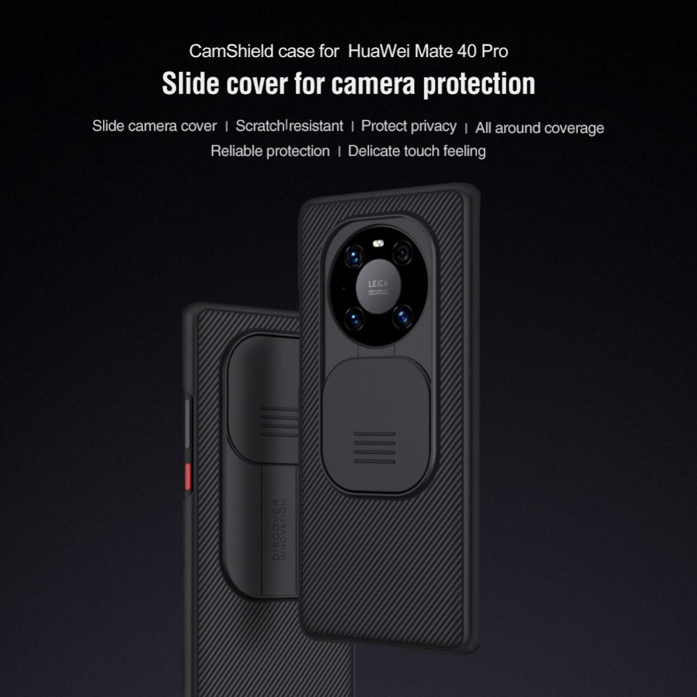 Cover CamShield Huawei Mate 40 Pro Nero