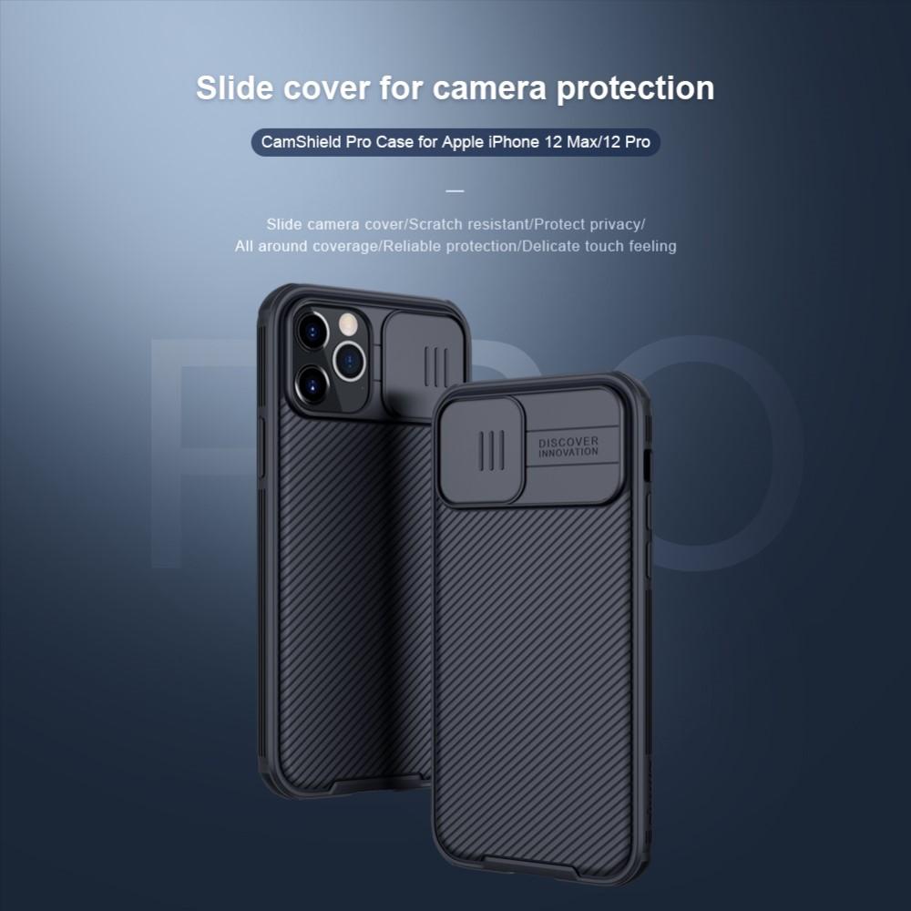 Cover CamShield iPhone 12 Pro Max Blu