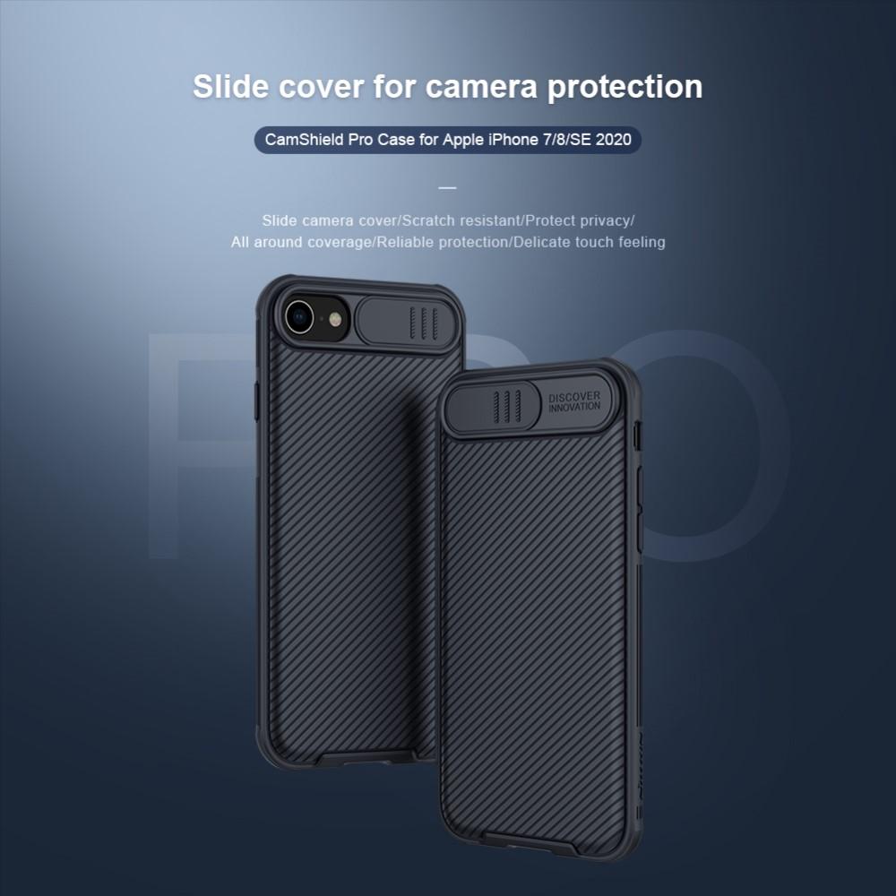 Cover CamShield iPhone SE (2020) nero