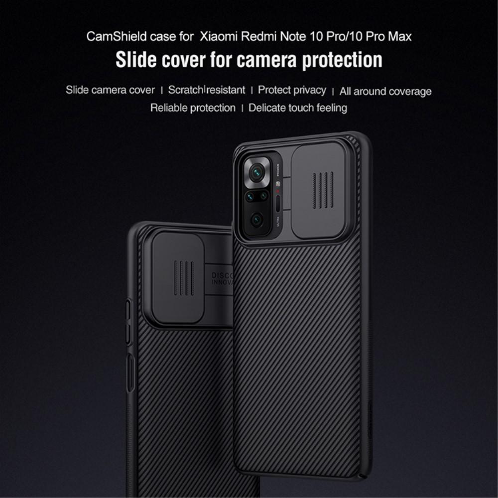 Cover CamShield Xiaomi Redmi Note 10 Pro/Redmi Note 10 Pro Max Nero