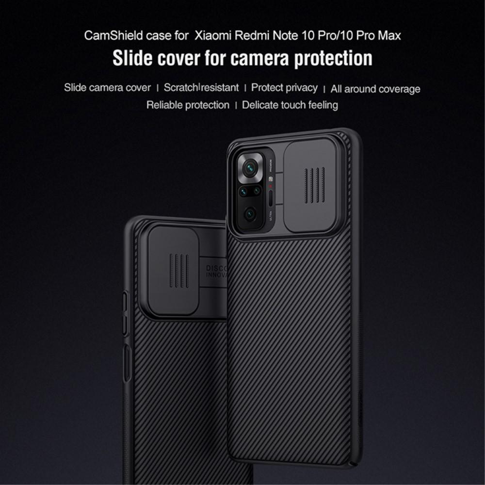 Cover CamShield Xiaomi Redmi Note 10 Pro Max Nero