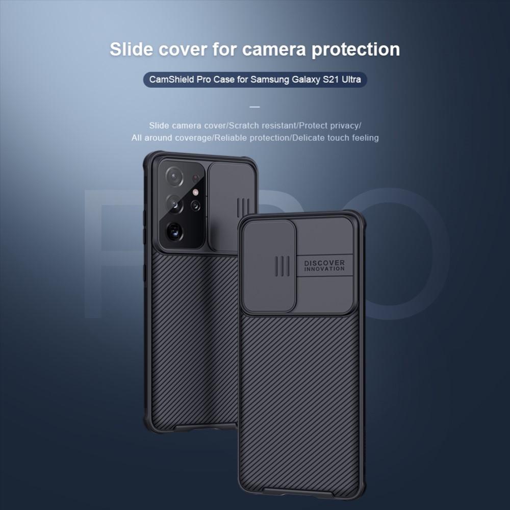 Cover CamShield Samsung Galaxy S21 Ultra Nero