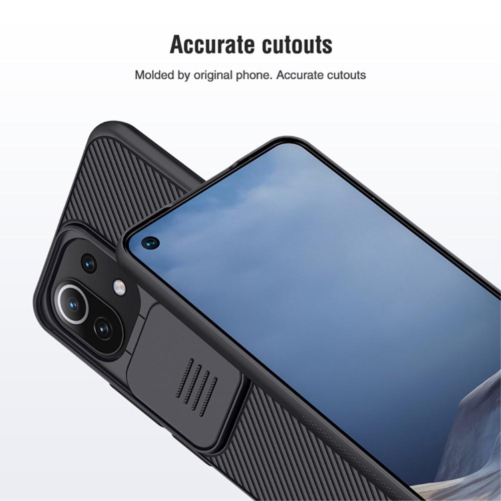 Cover CamShield Xiaomi Mi 11 Lite 5G Nero