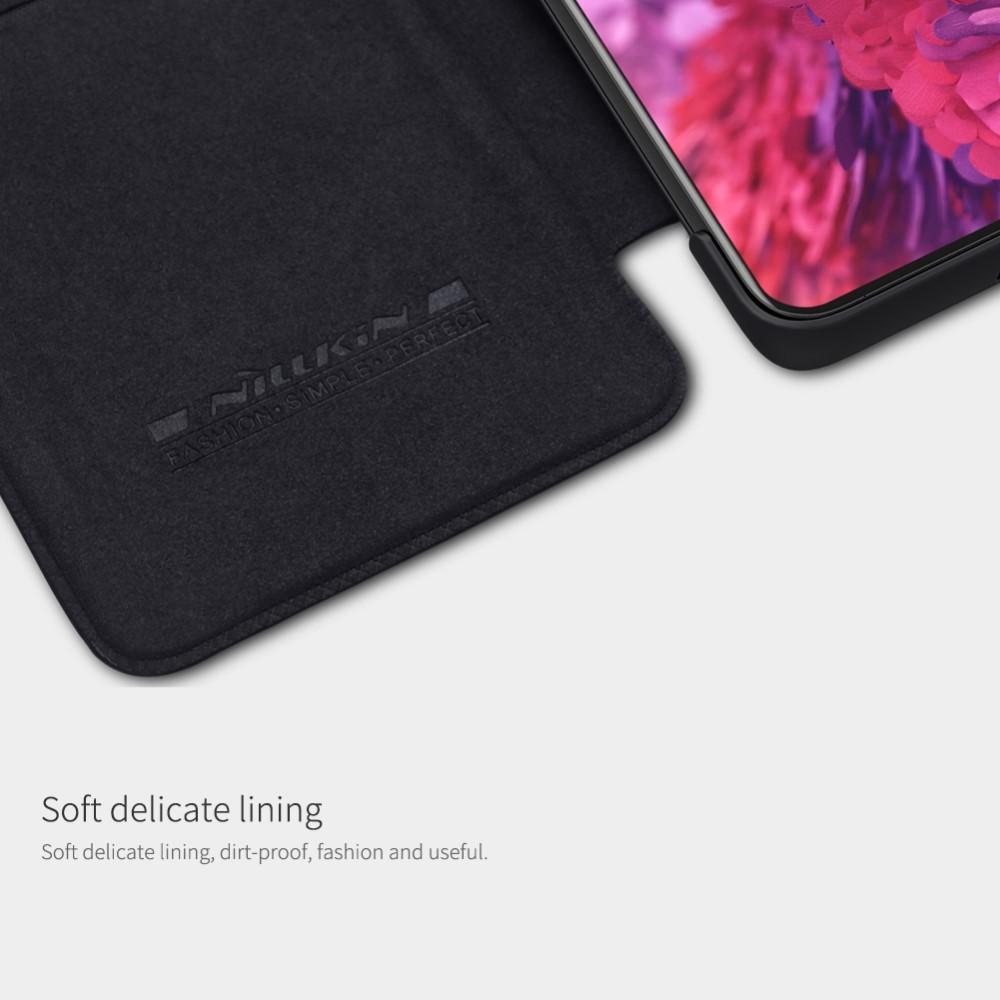 Qin Series Custodia in pelle Samsung Galaxy S21 Ultra Nero