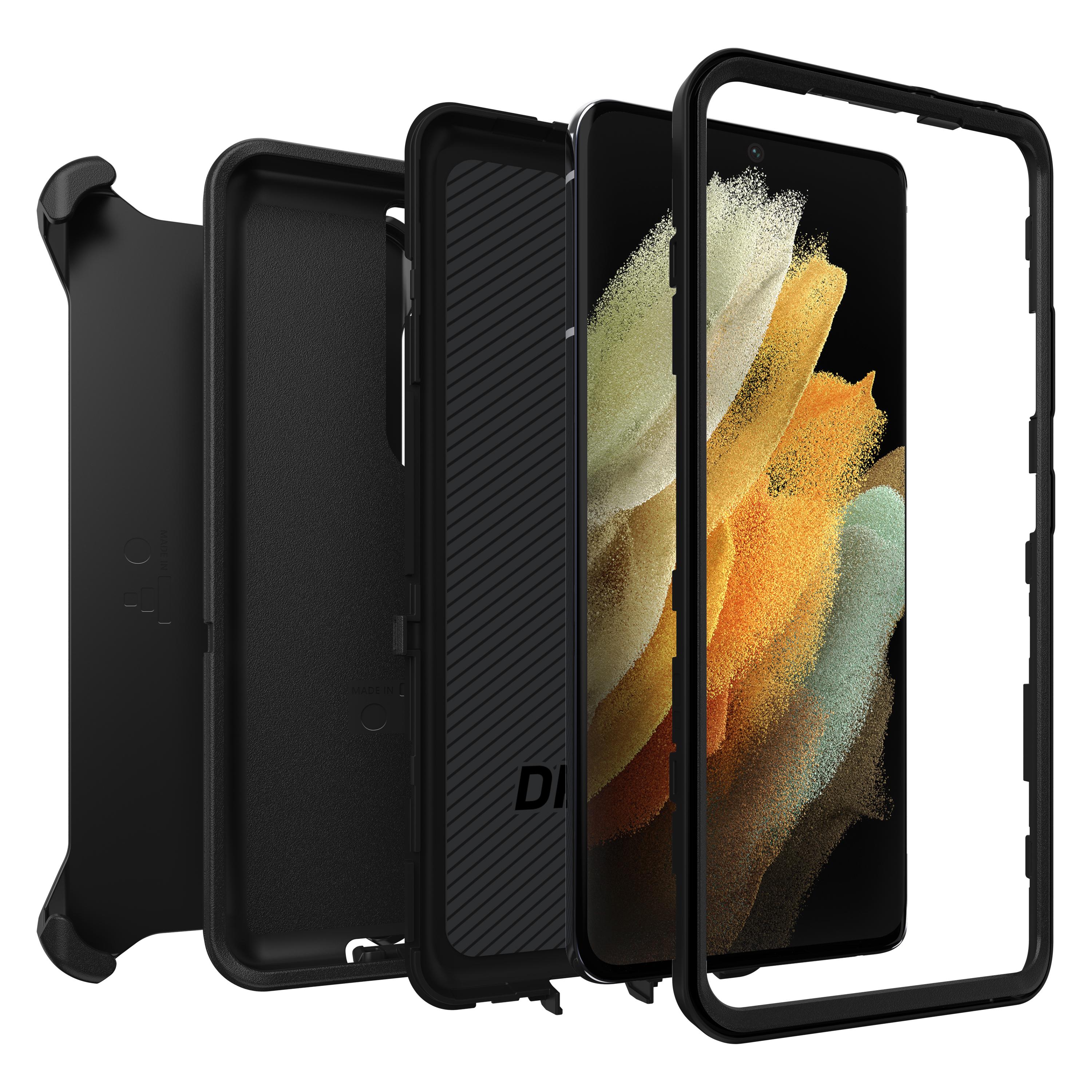 Cover Defender Samsung Galaxy S21 Ultra Nero