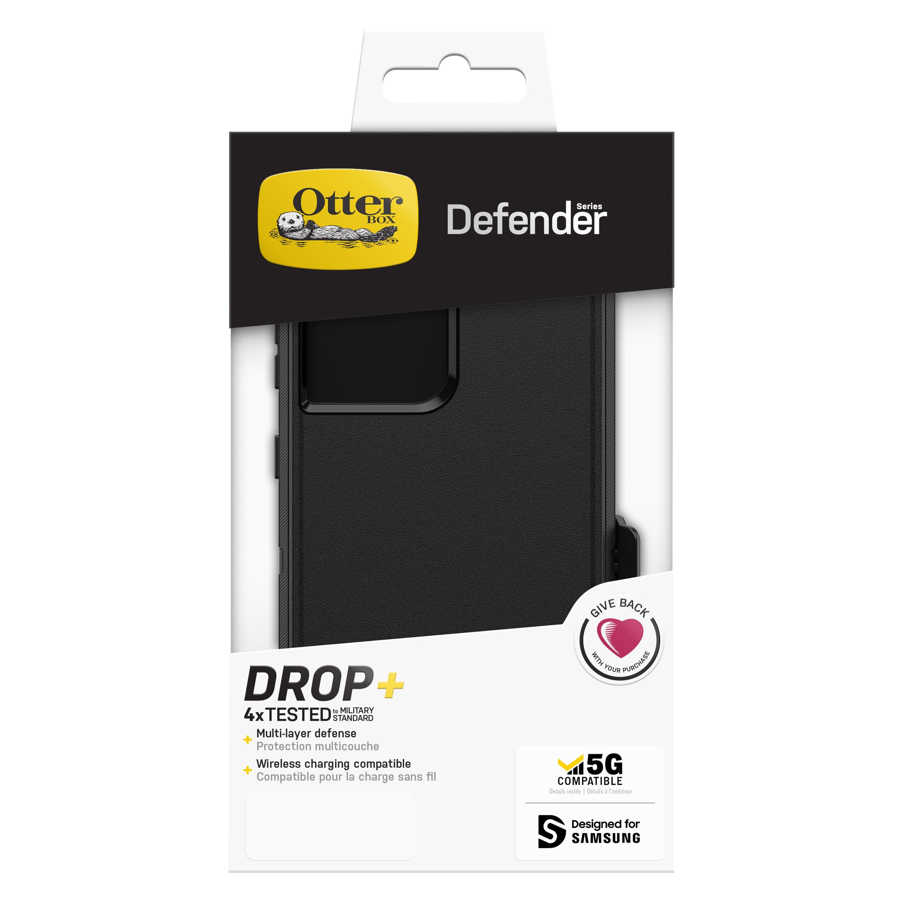 Cover Defender Samsung Galaxy S21 Ultra Nero