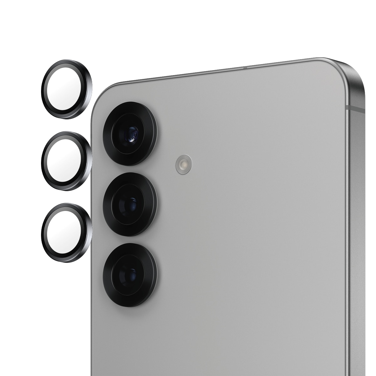 Samsung Galaxy S25 Edge Hoops Camera Lens Protector Nero