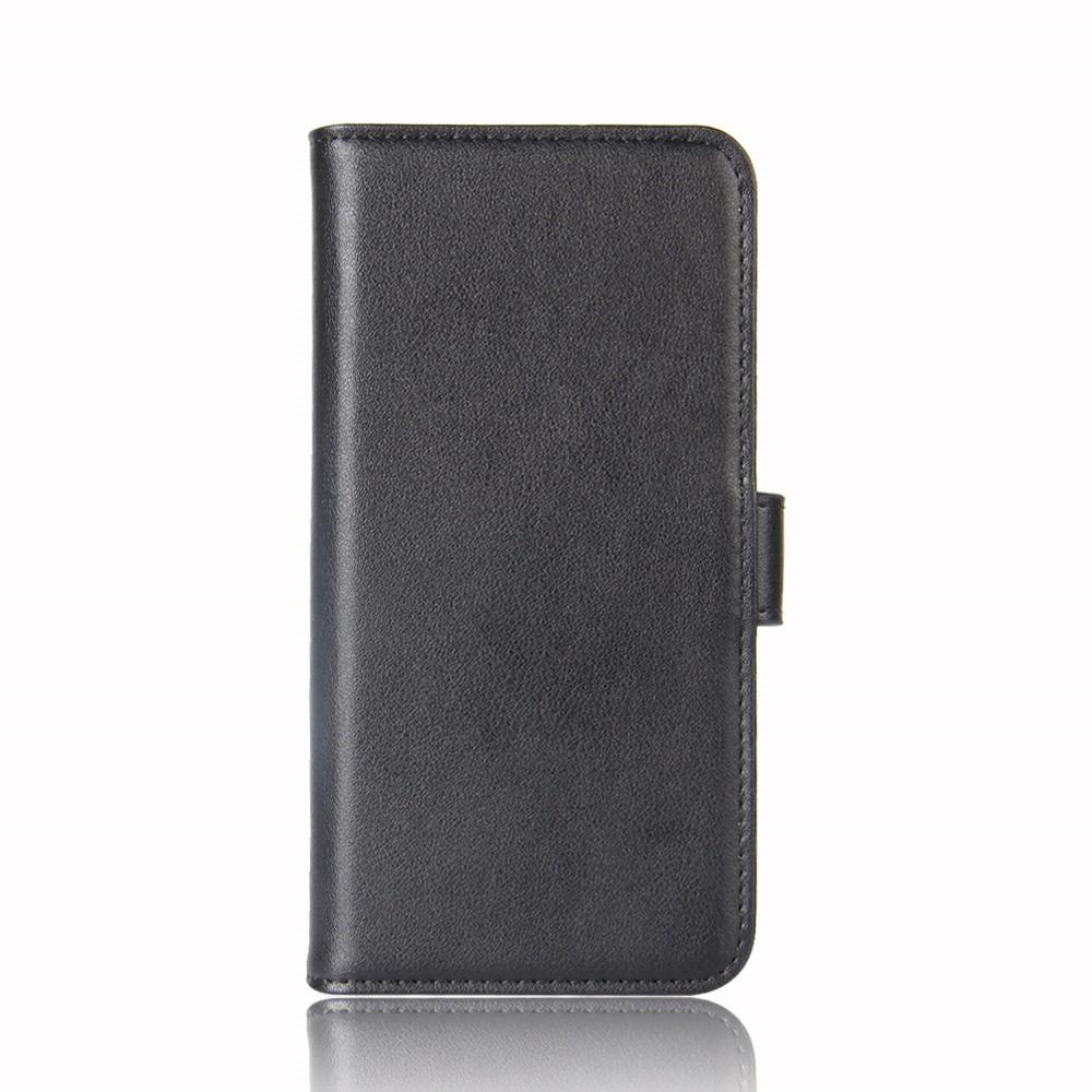 Custodia a portafoglio in vera pelle OnePlus 5, nero