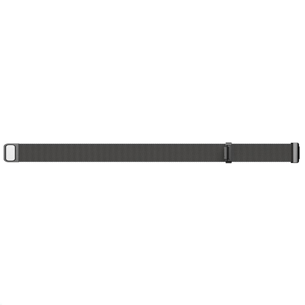 Cinturino in maglia milanese per Fitbit Inspire/Inspire HR/Inspire 2, Nero