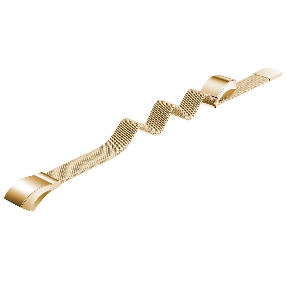 Cinturino in maglia milanese per Fitbit Alta/Alta HR, oro