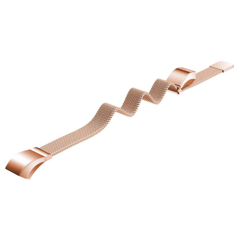 Cinturino in maglia milanese per Fitbit Alta/Alta HR, oro rosa