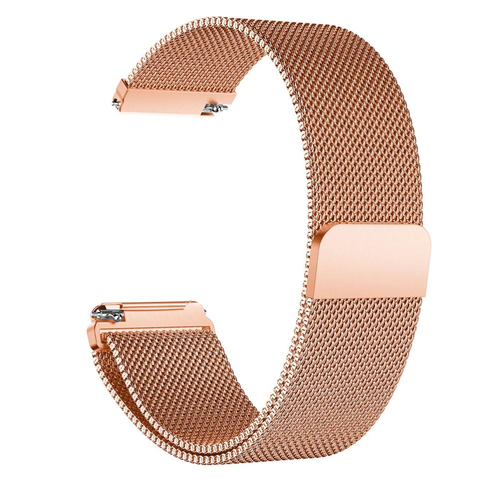 Cinturino in maglia milanese per Fitbit Versa/Versa 2, oro rosa