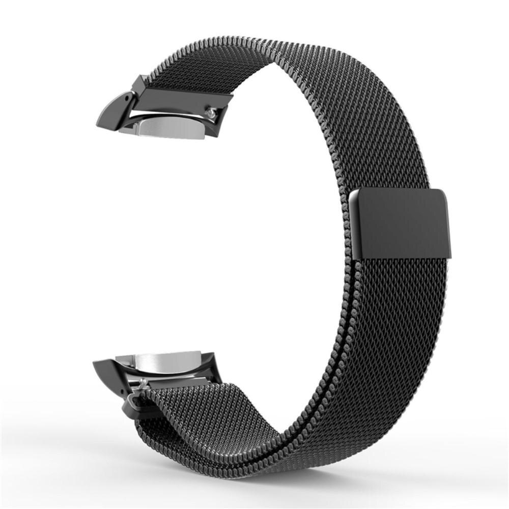 Cinturino in maglia milanese per  , Nero